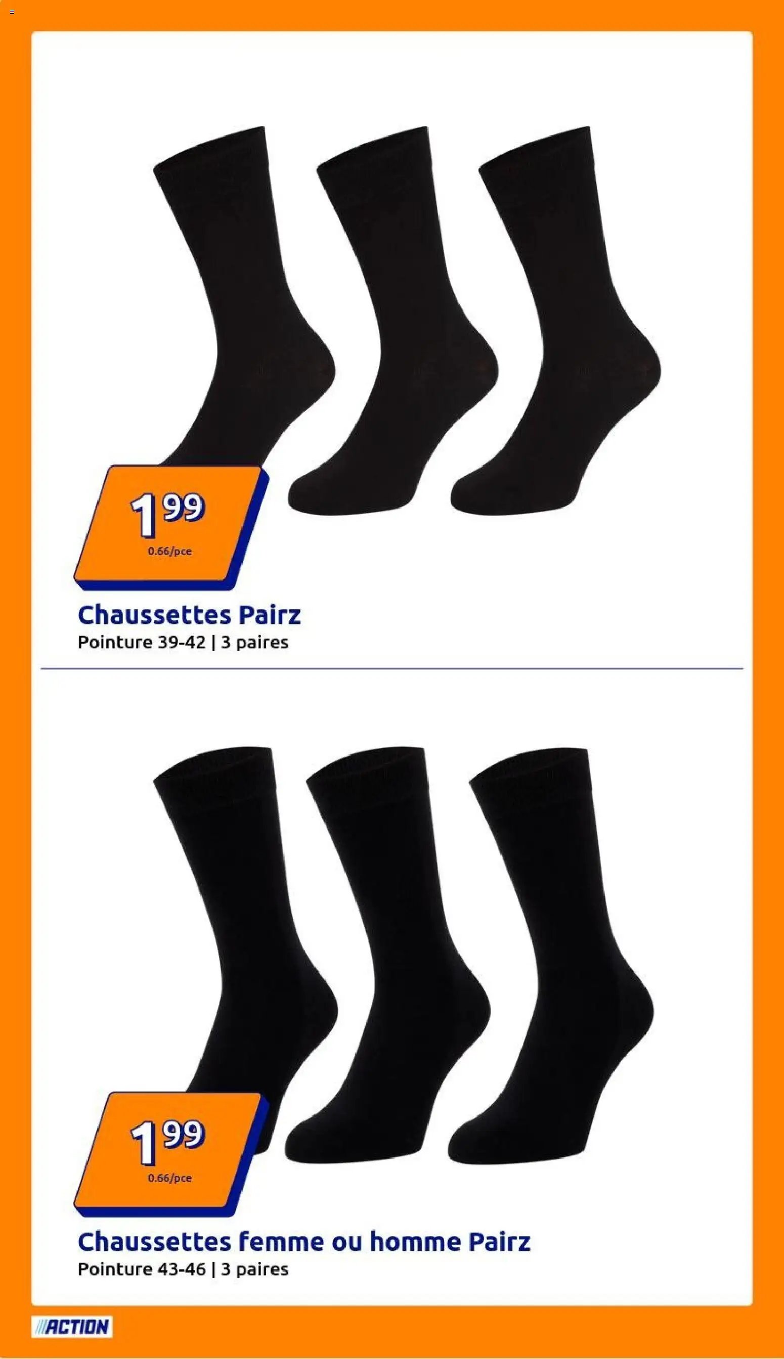 Action catalogue semaine 6