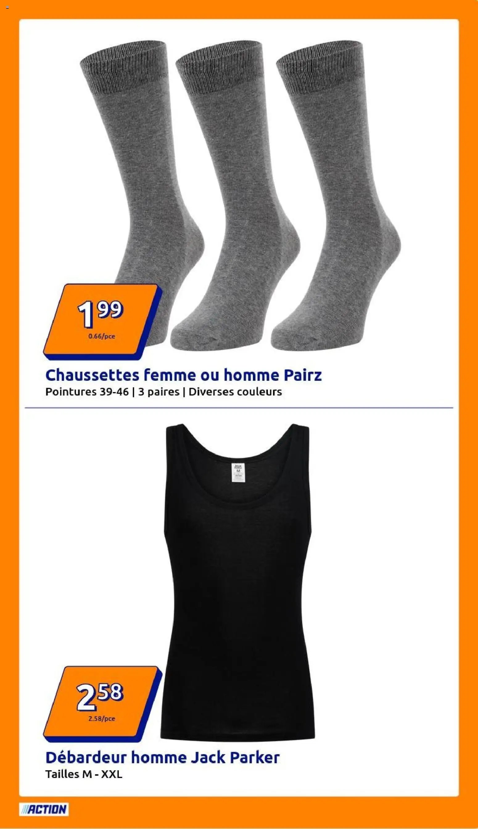 Action catalogue semaine 6