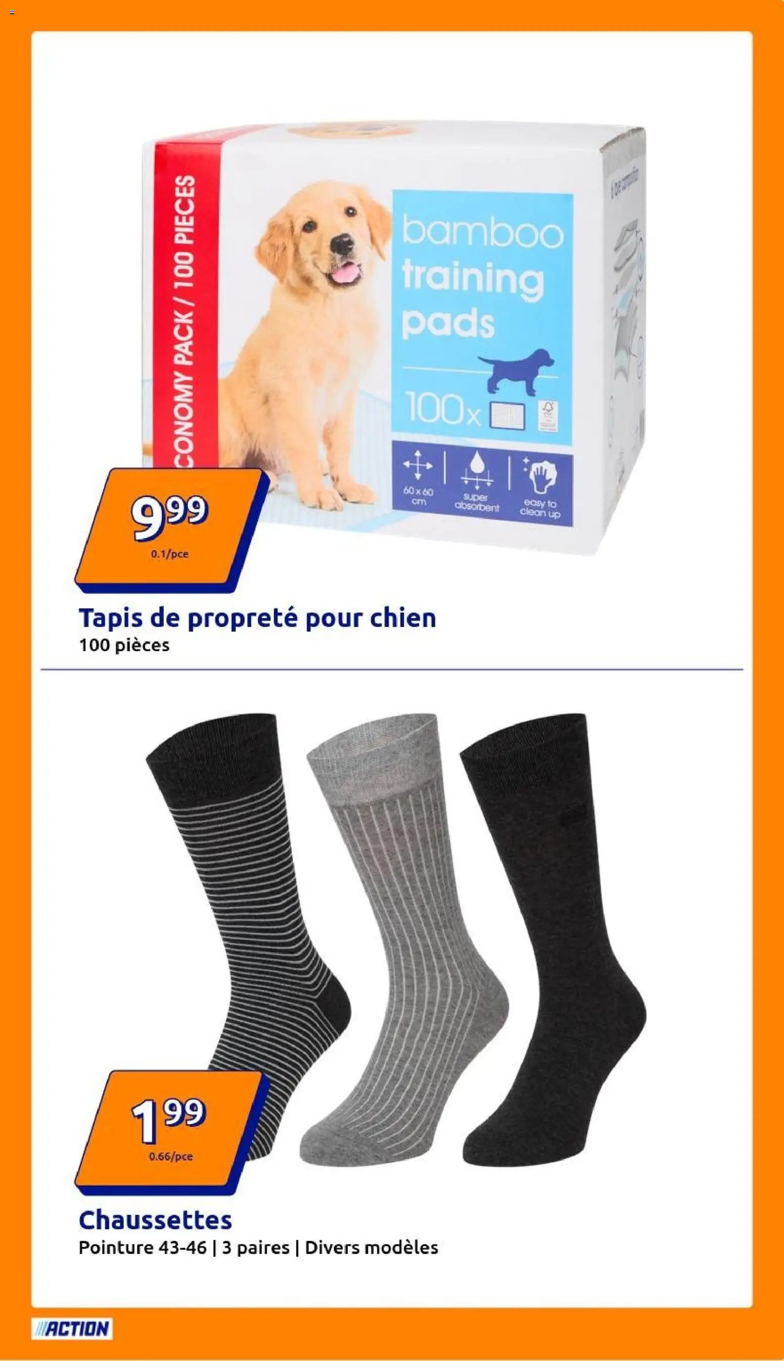 Action catalogue semaine 6