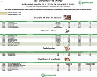 Promocash Opportunités Marée