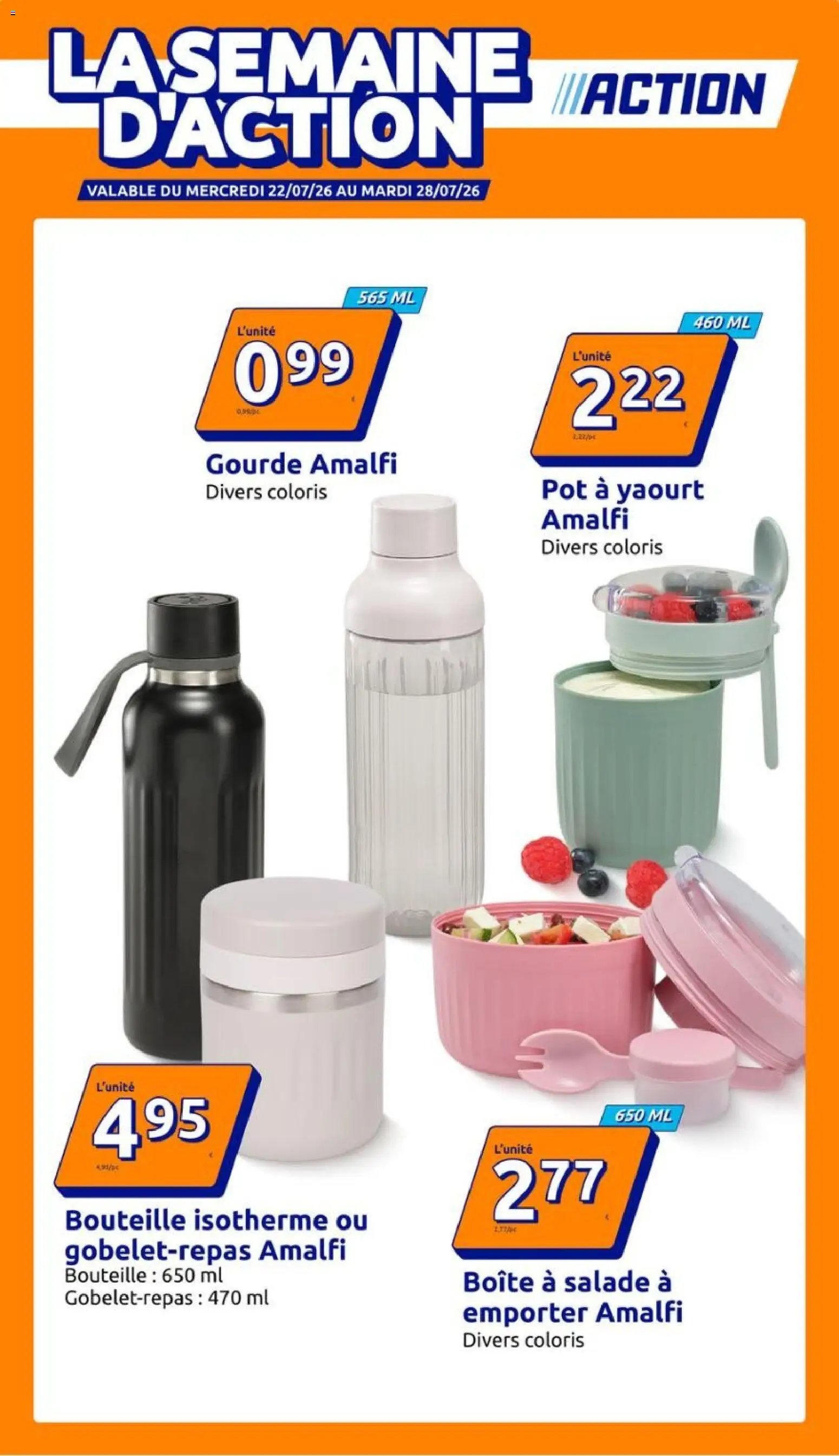 Action catalogue