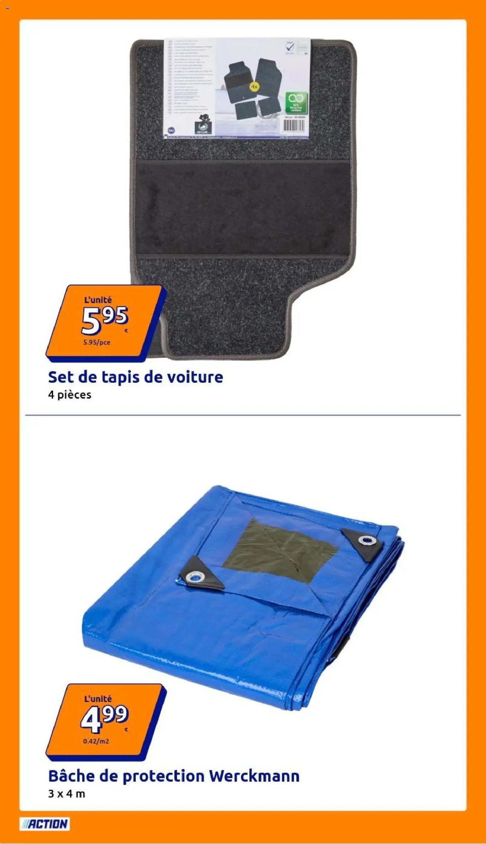 Action catalogue
