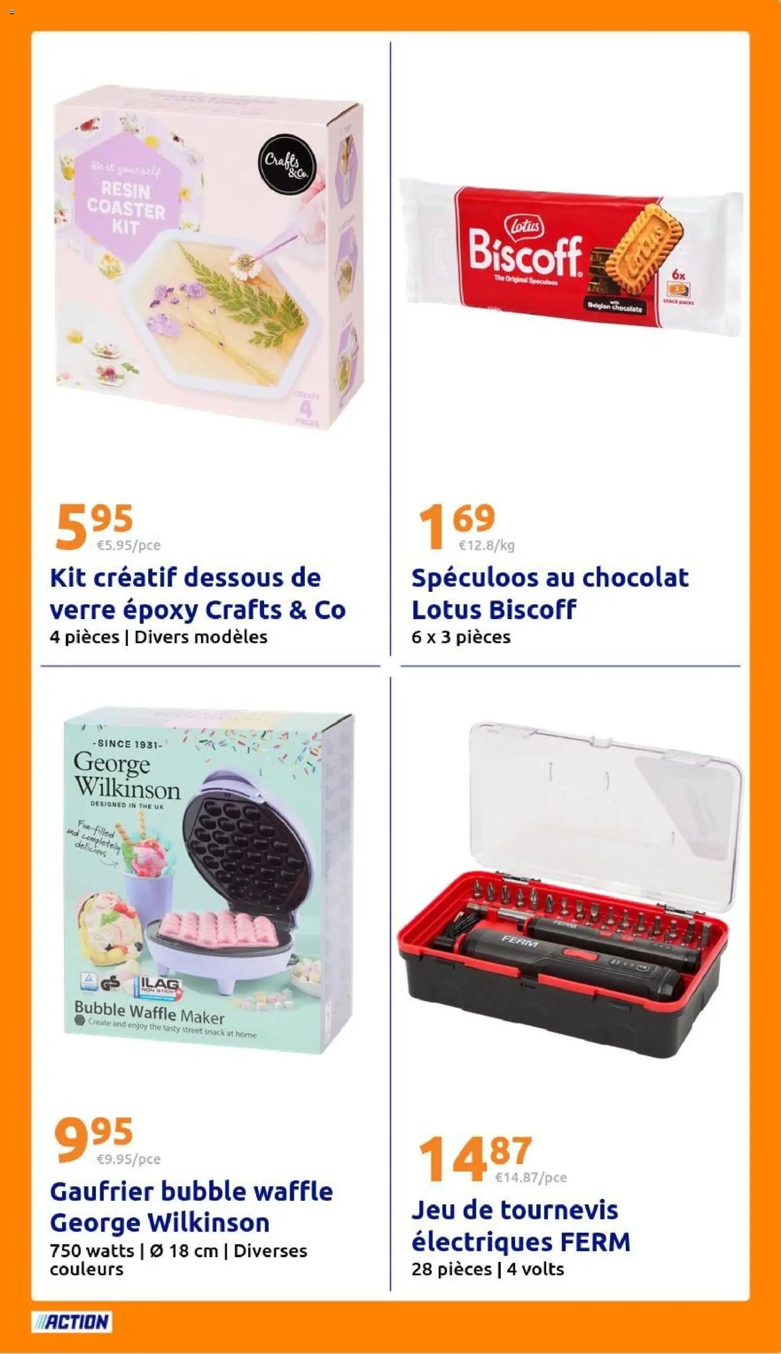 Action catalogue