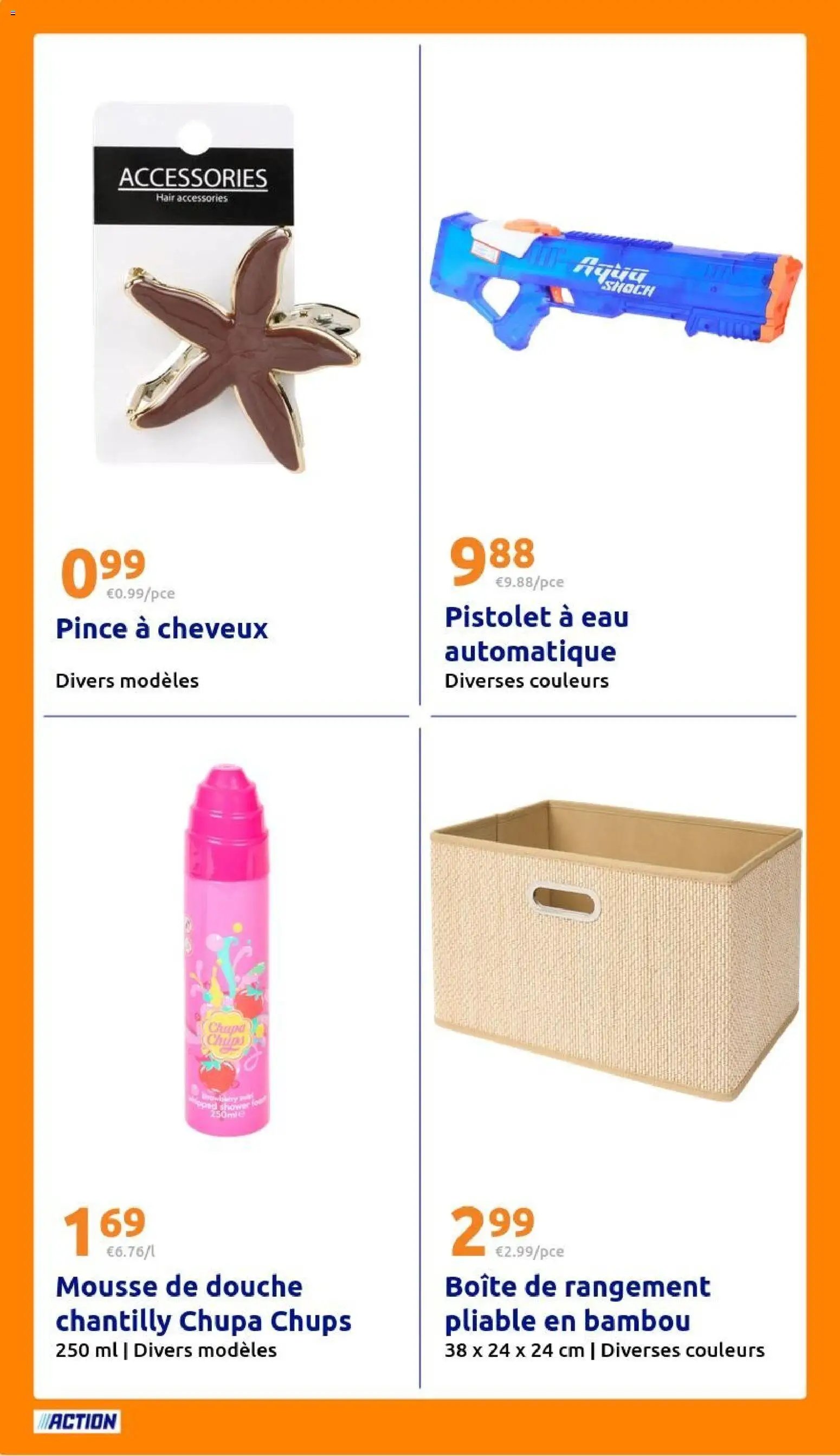 Action catalogue