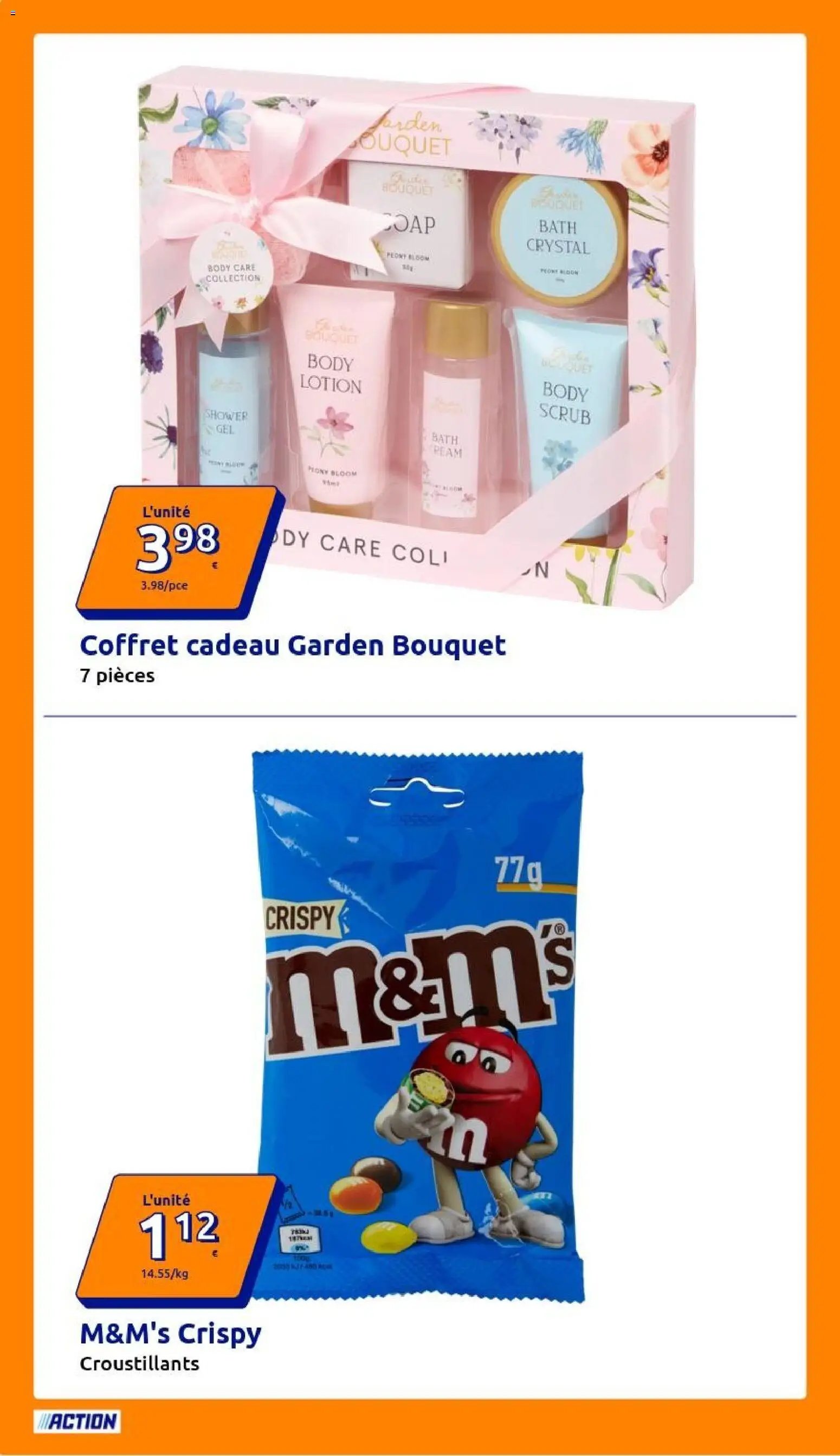 Action catalogue