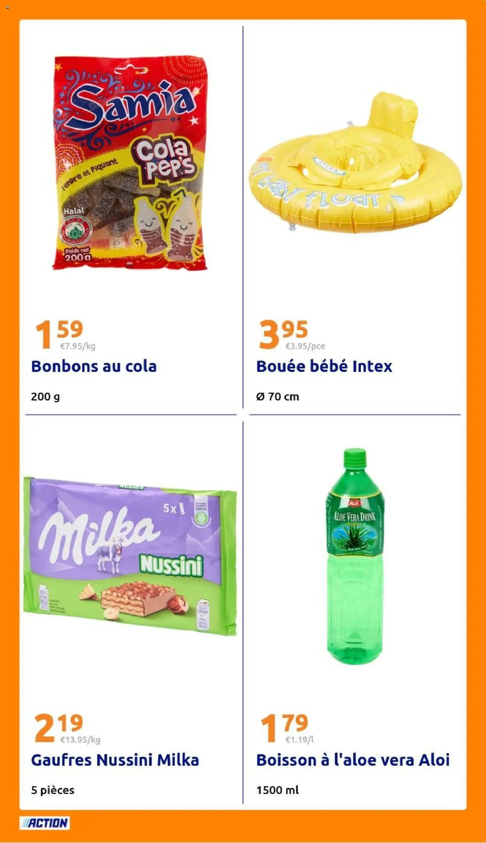 Action catalogue