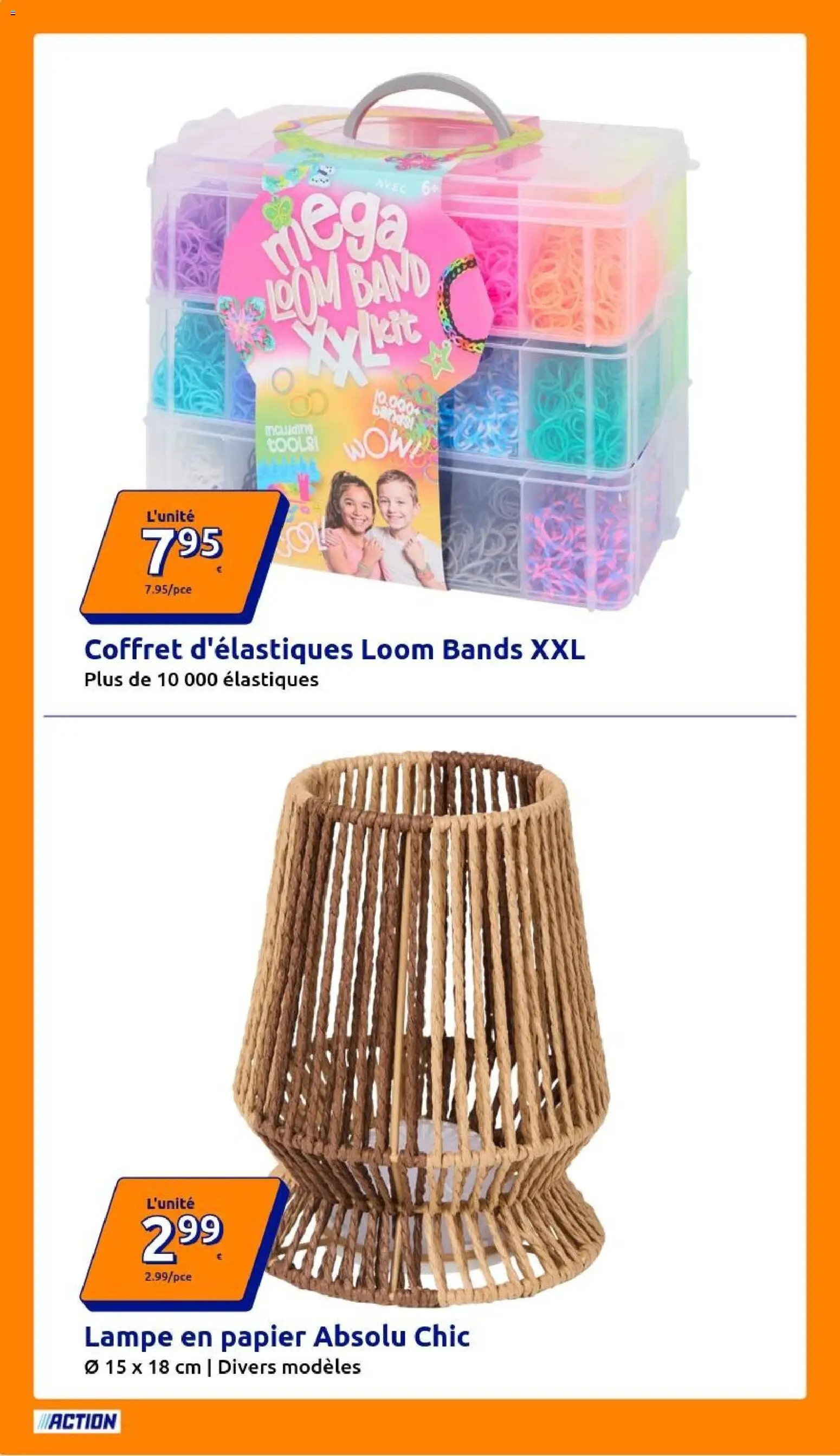 Action catalogue