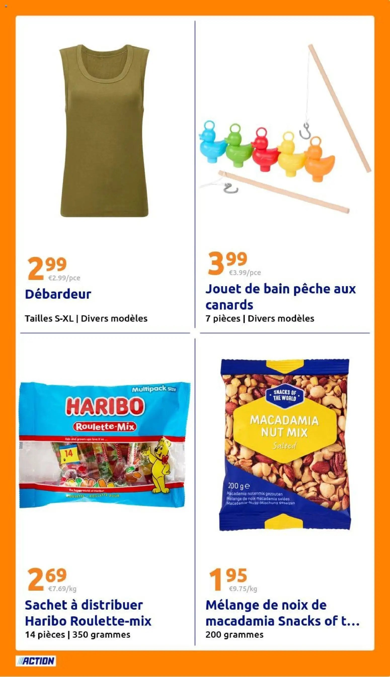 Action catalogue