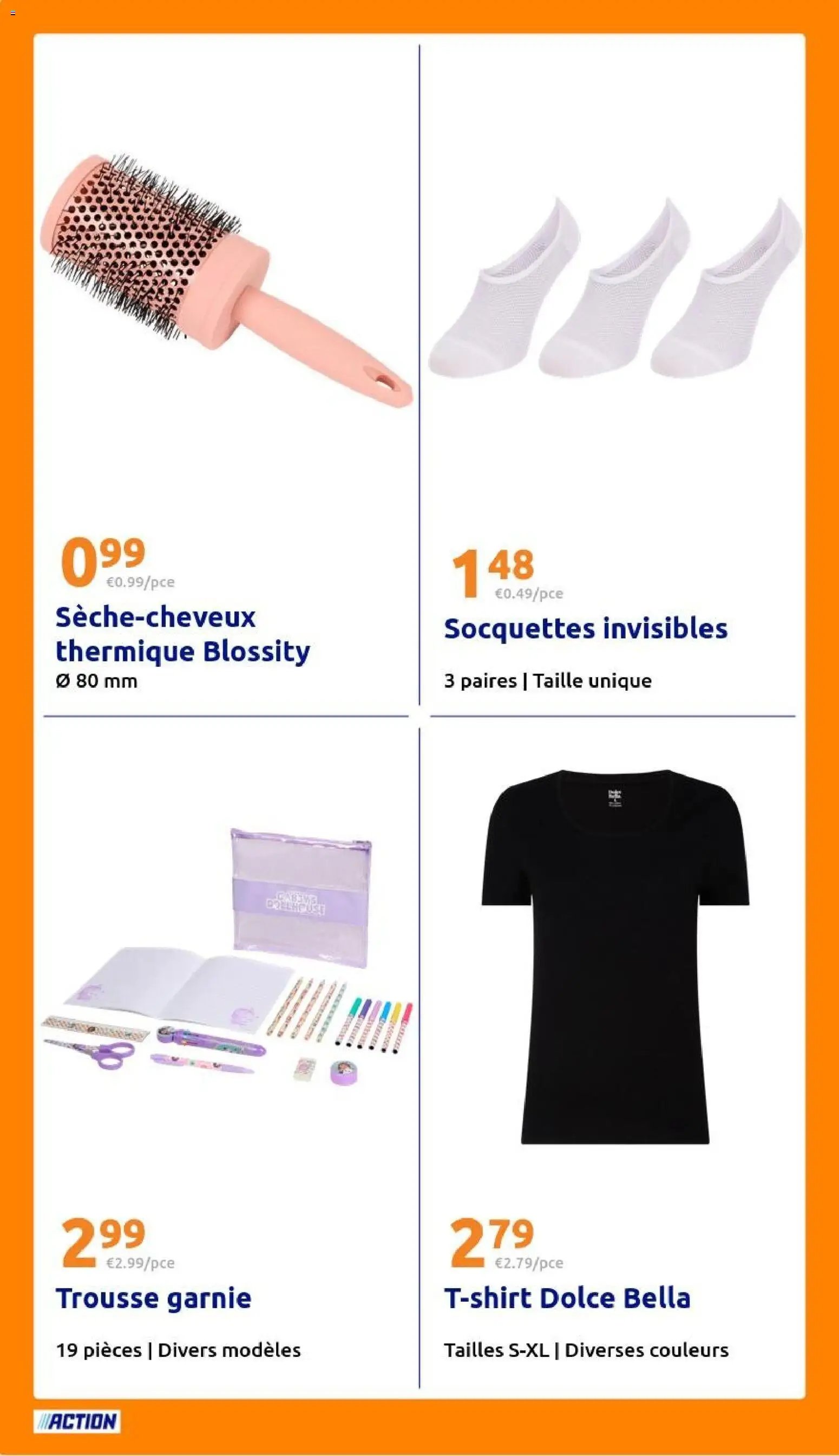 Action catalogue
