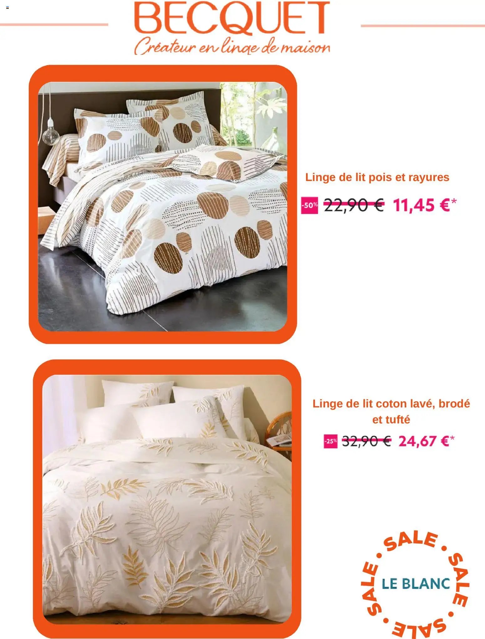 Becquet catalogue Automne