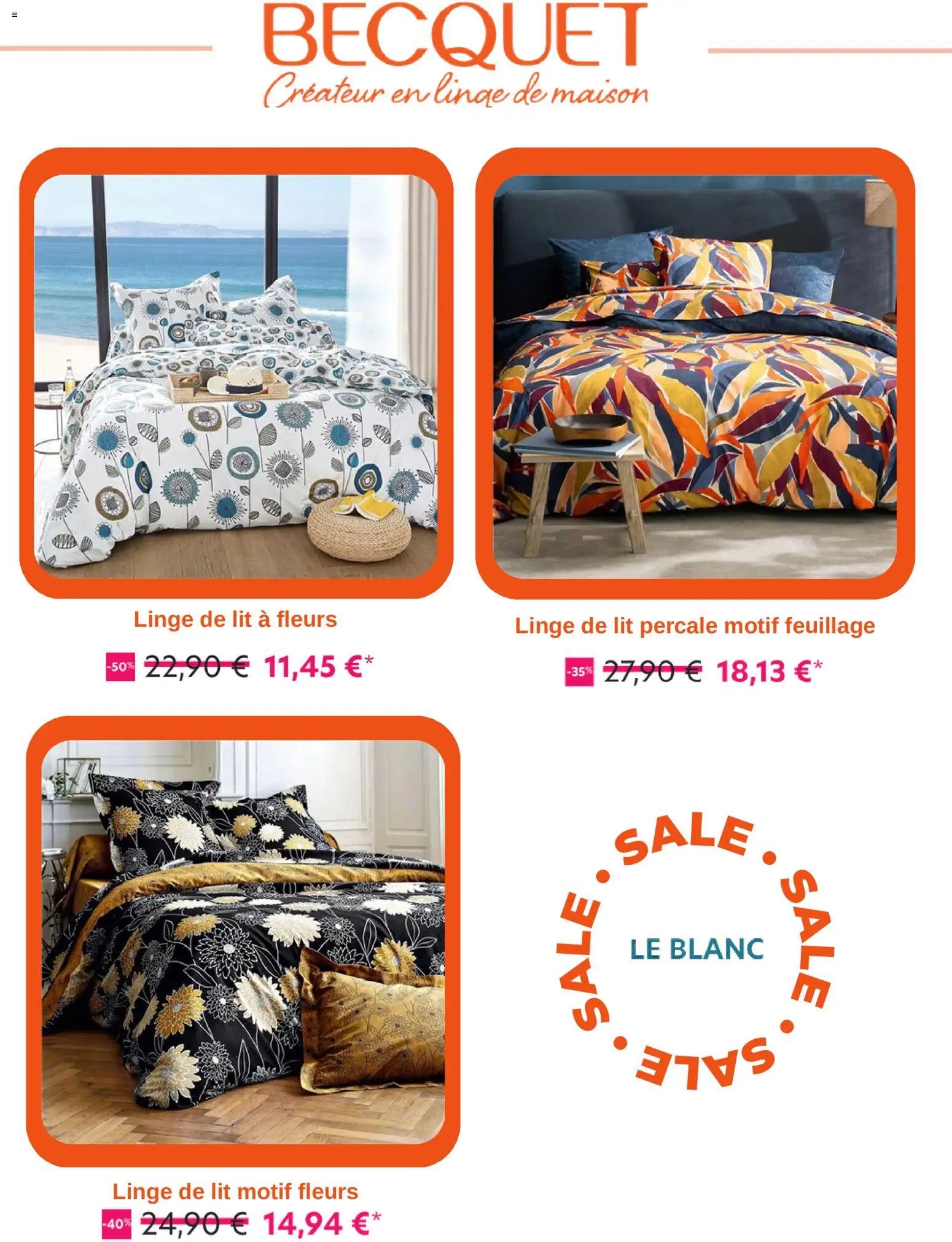 Becquet catalogue Automne