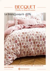 Becquet catalogue Automne