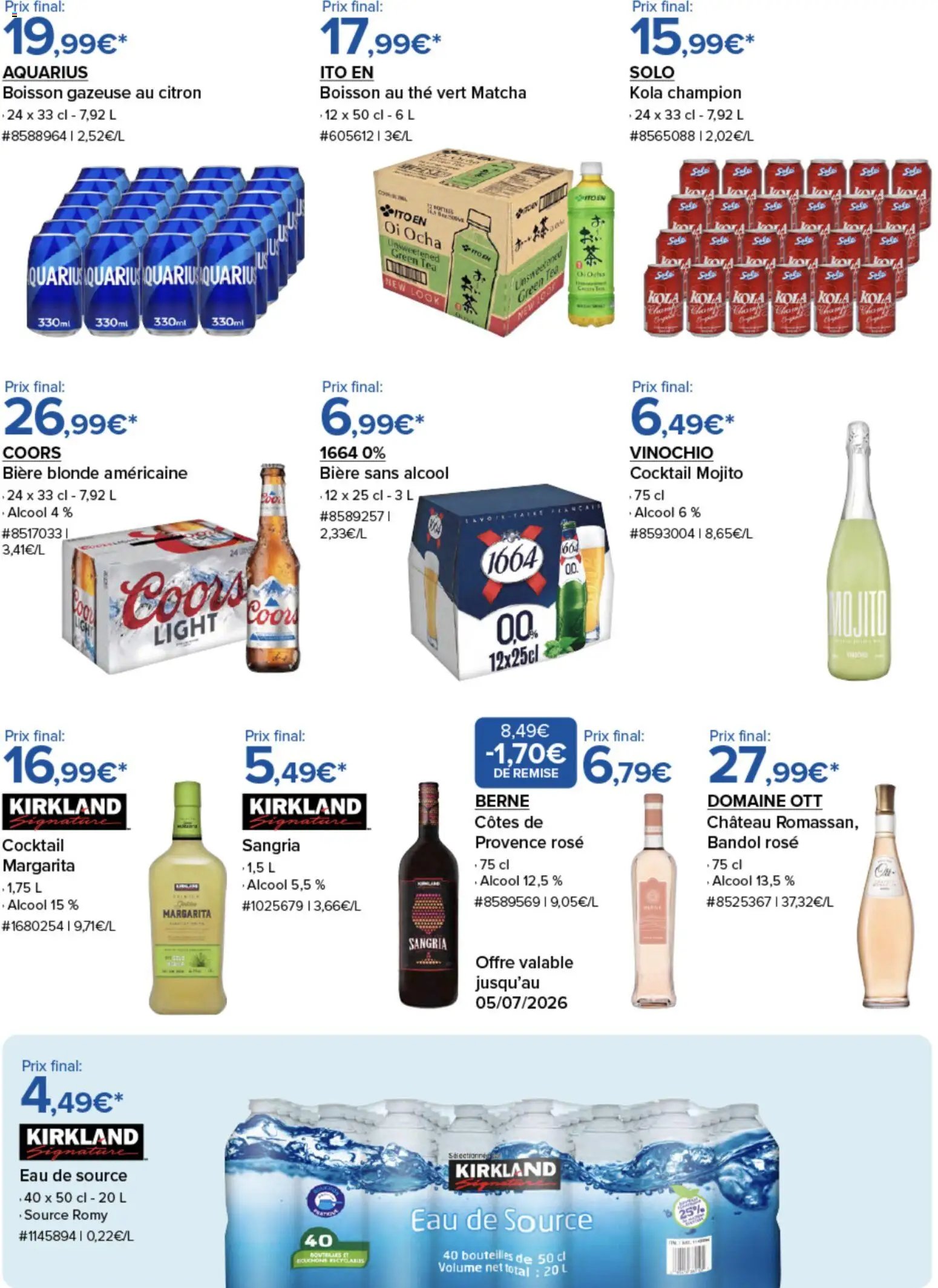 Costco Profitez du soleil en toute tranquilité