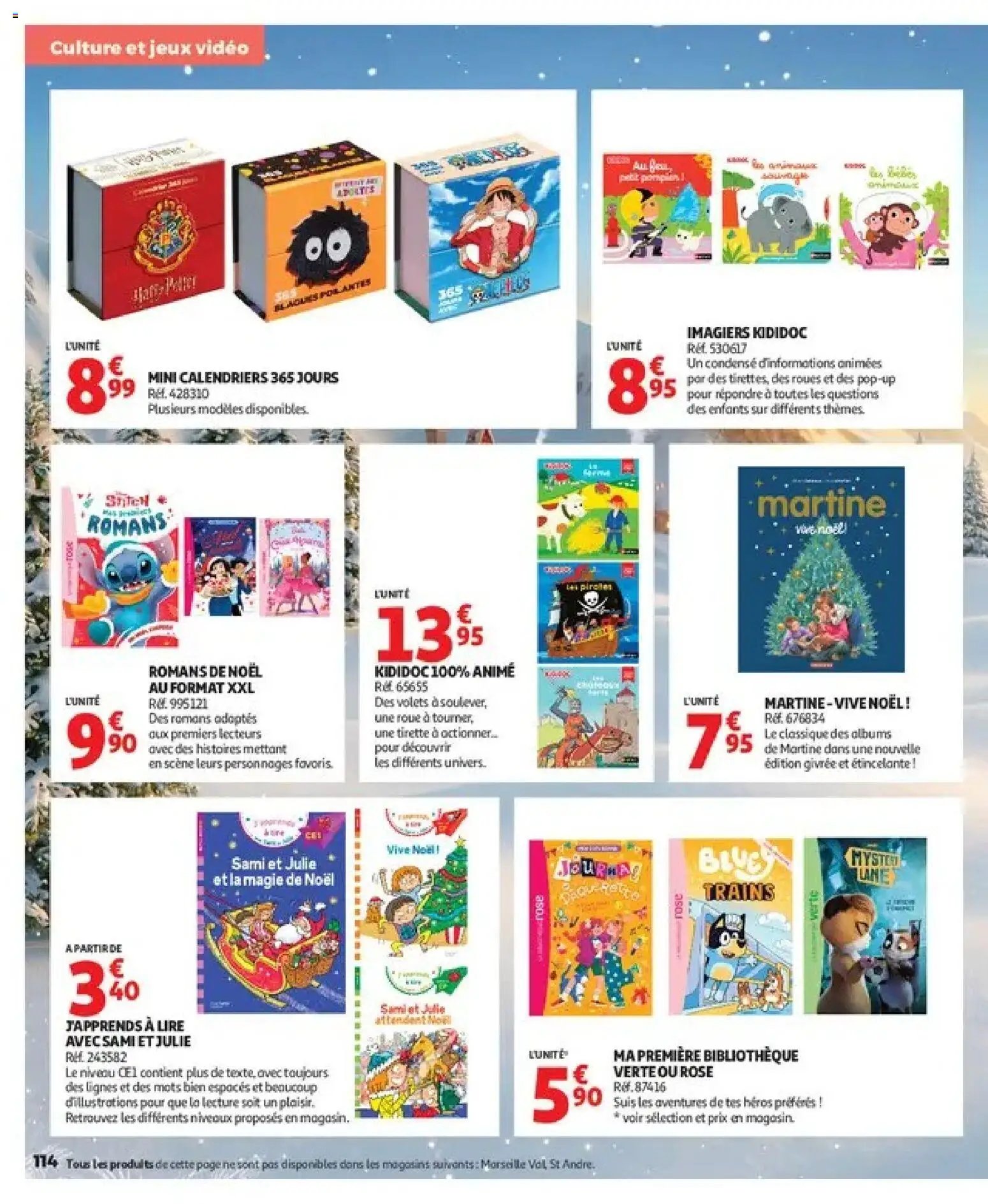 Auchan - Jouets de Noël