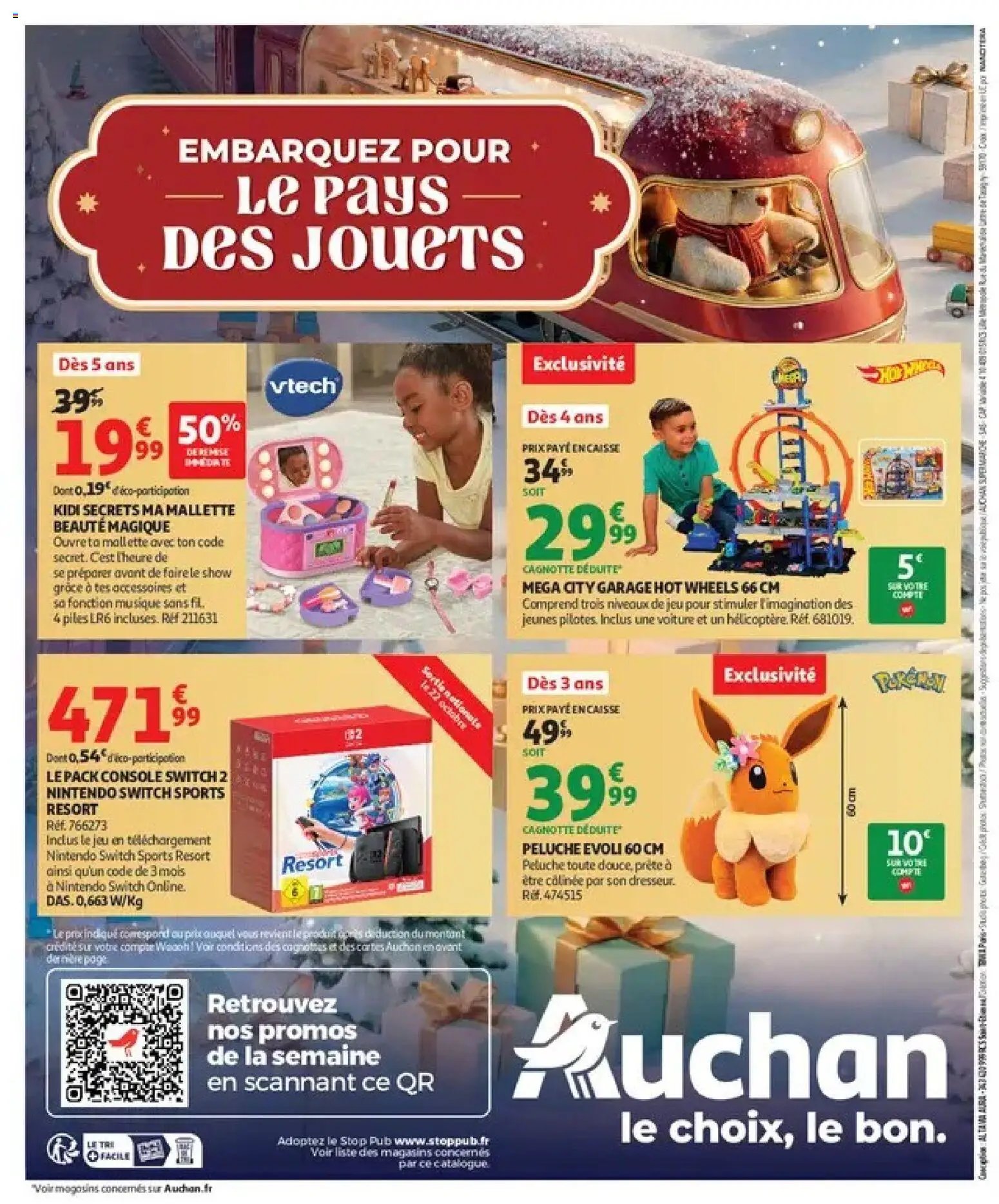 Auchan - Jouets de Noël