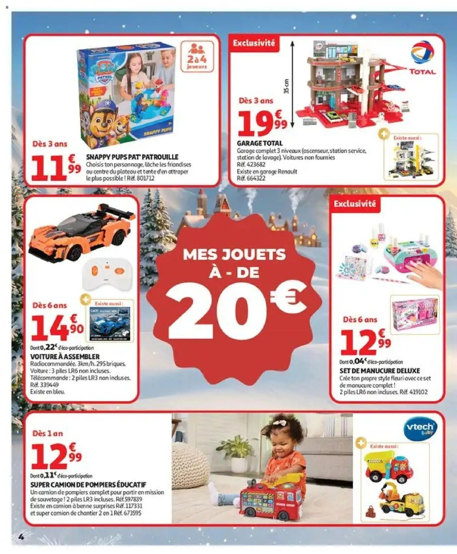 Auchan - Jouets de Noël