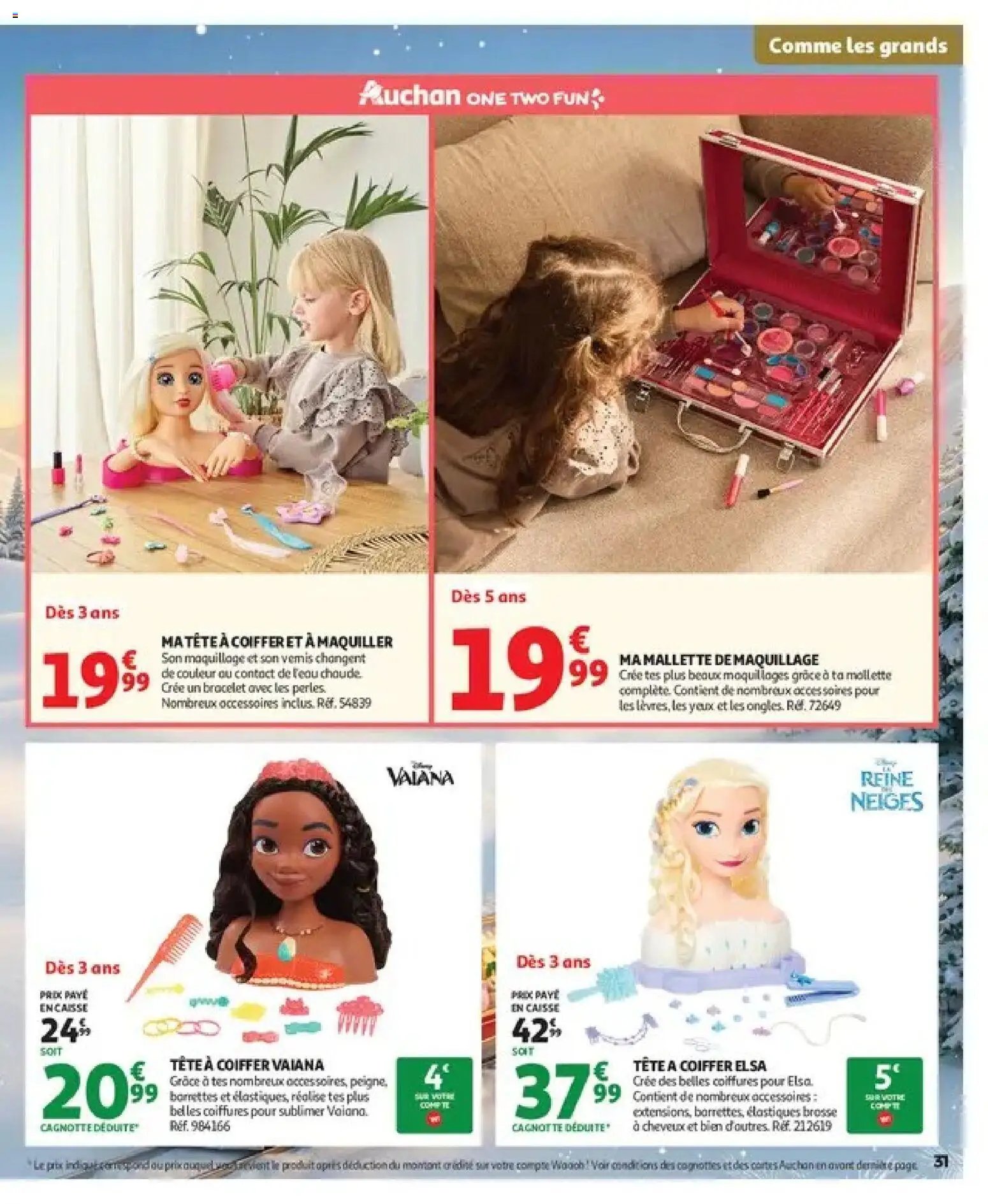 Auchan - Jouets de Noël