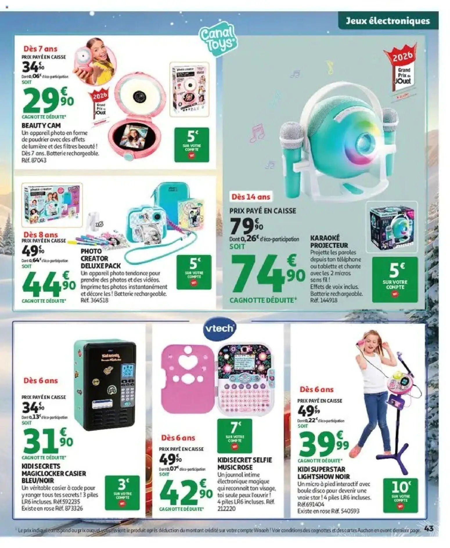 Auchan - Jouets de Noël