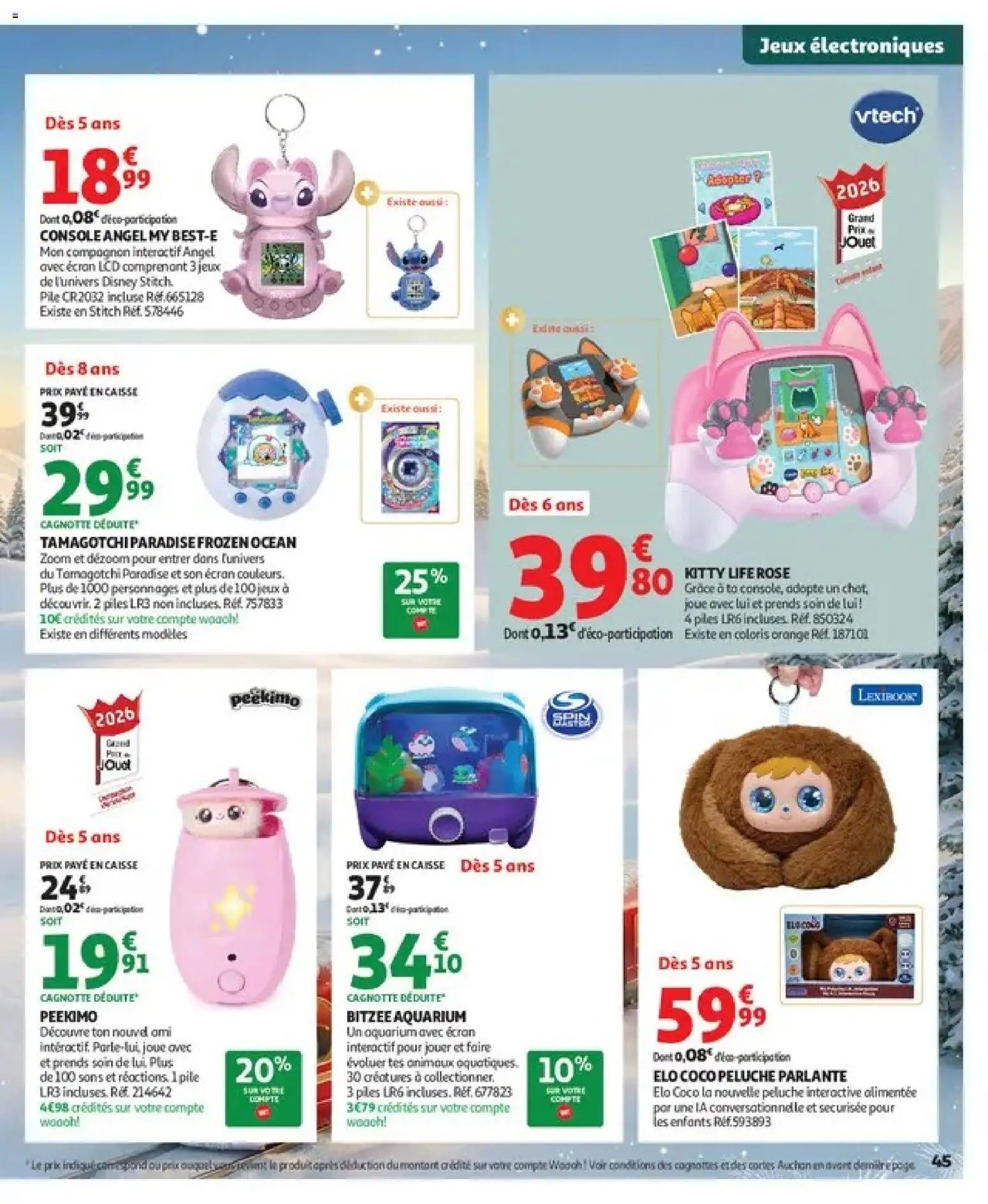 Auchan - Jouets de Noël