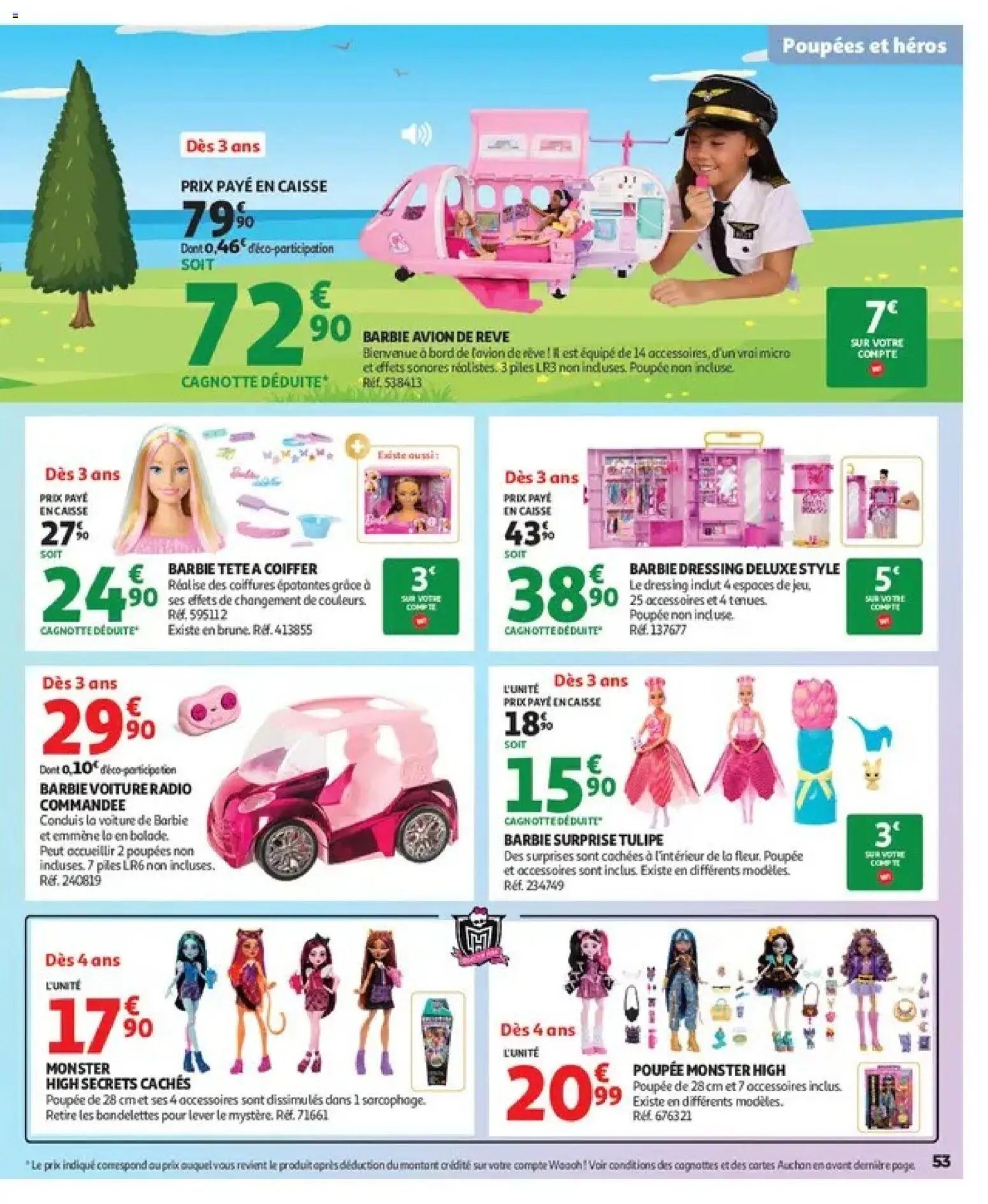 Auchan - Jouets de Noël