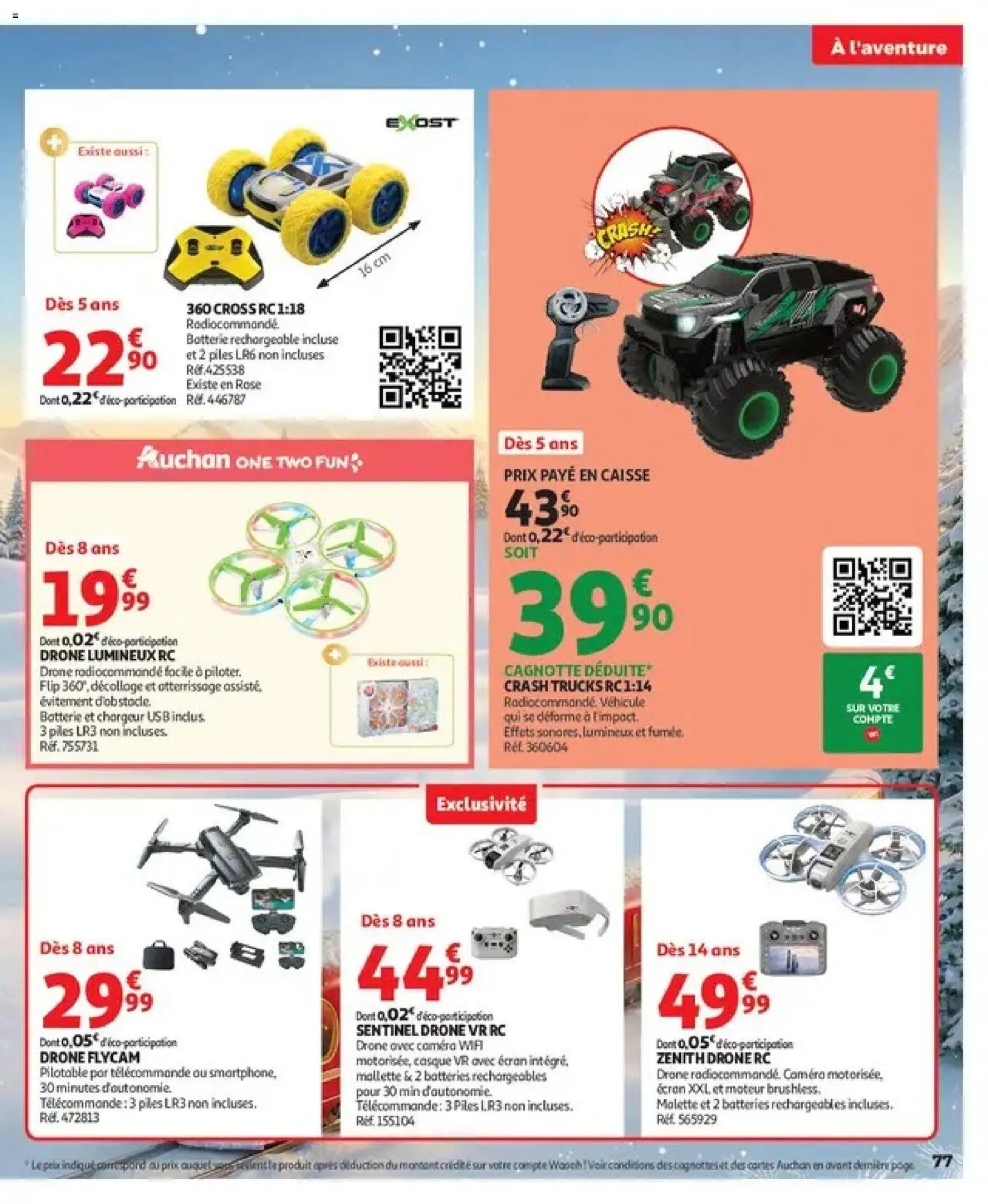 Auchan - Jouets de Noël