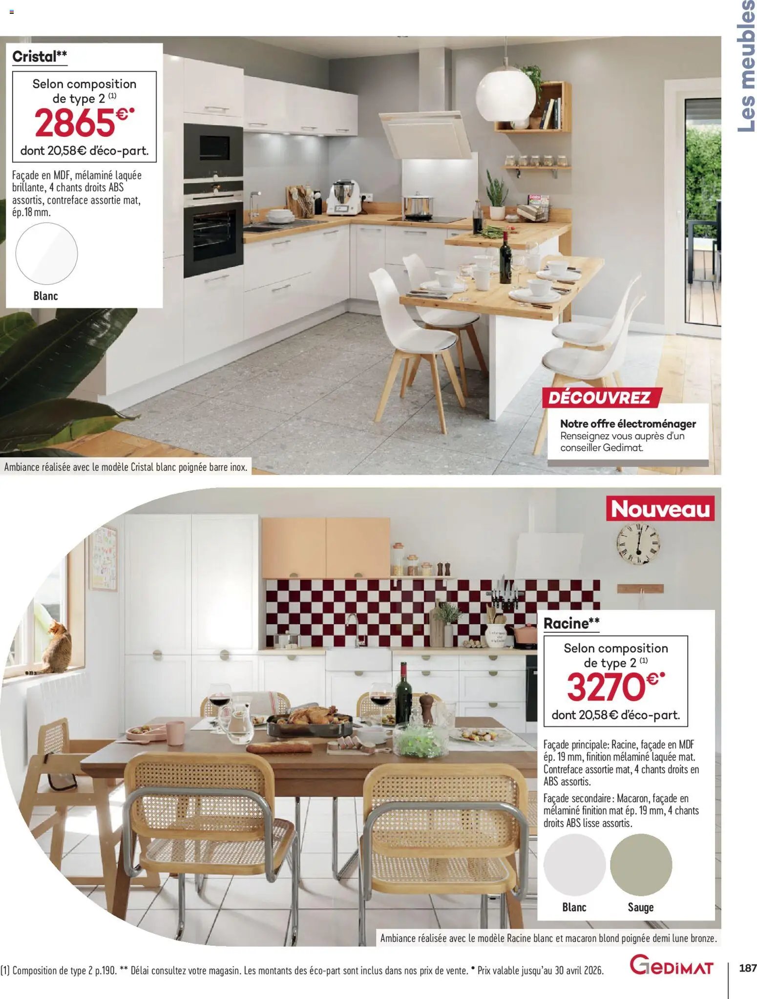 Gedimat Salle de bains & Cuisine (2026-04-01 - 2026-04-30)