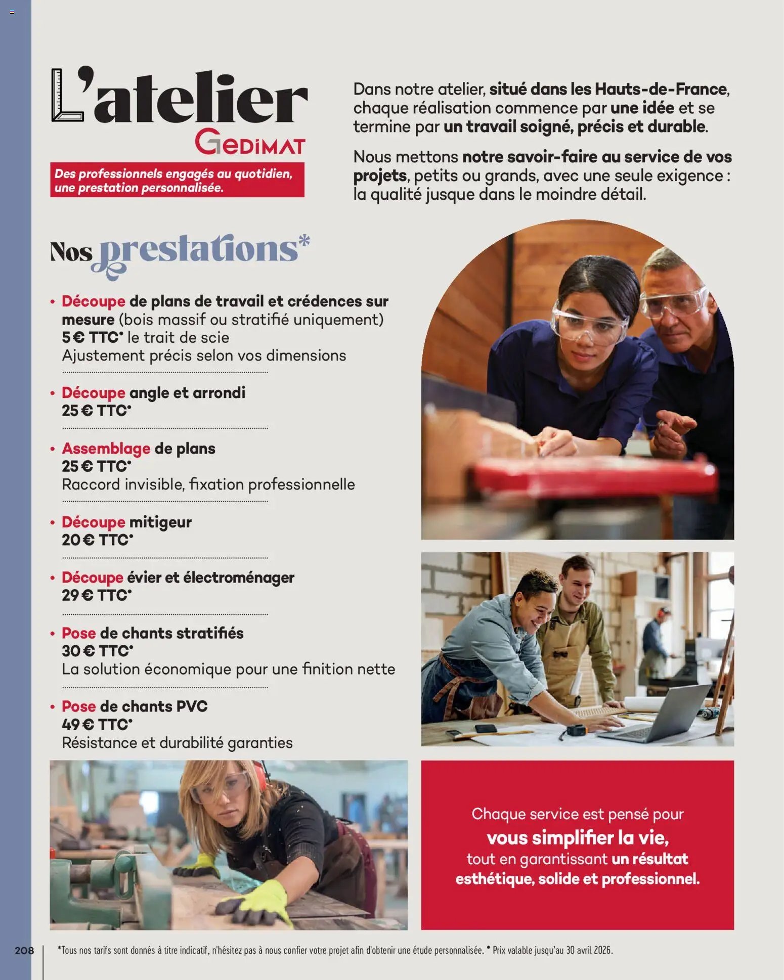 Gedimat Salle de bains & Cuisine (2026-04-01 - 2026-04-30)