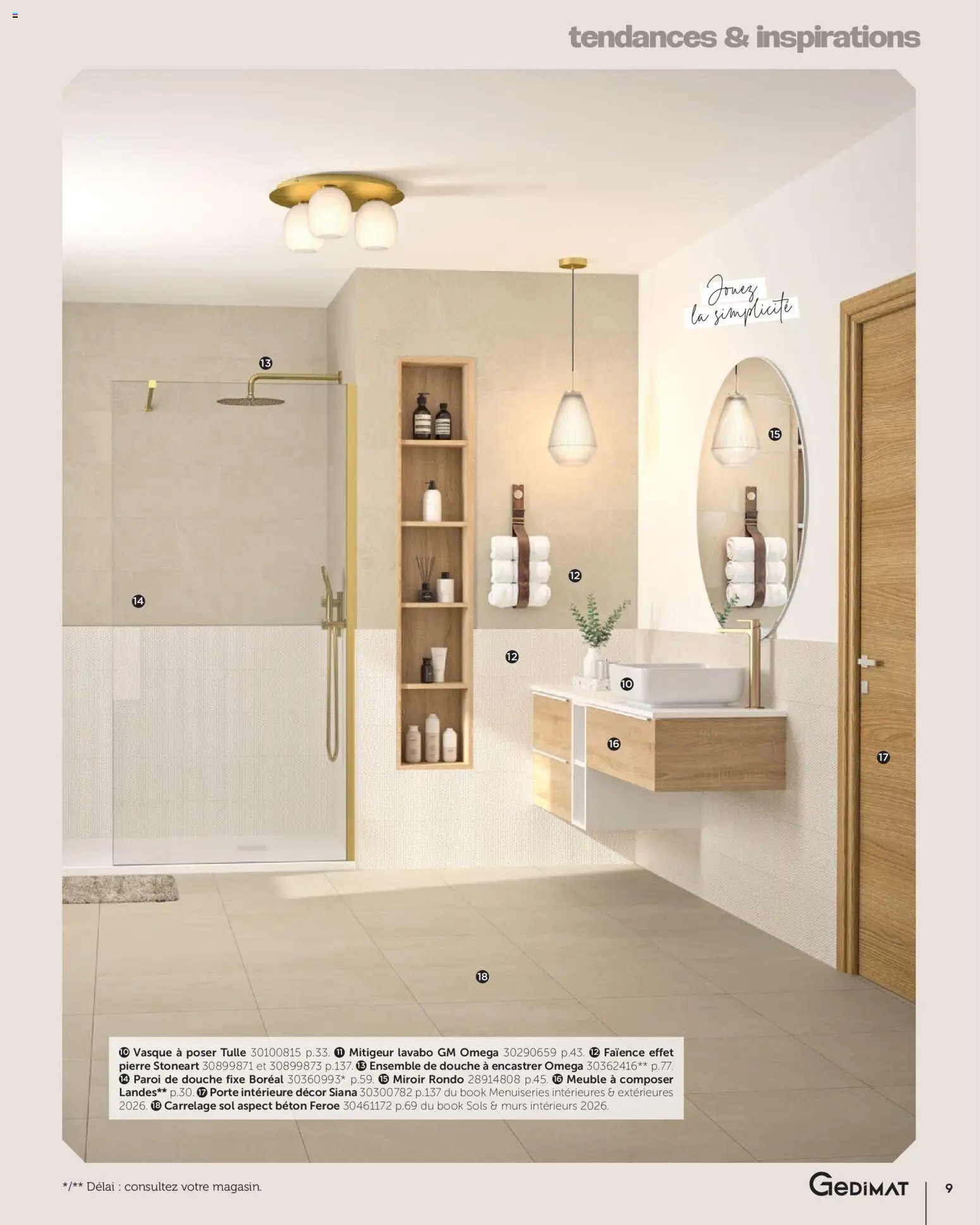 Gedimat Salle de bains & Cuisine (2026-04-01 - 2026-04-30)