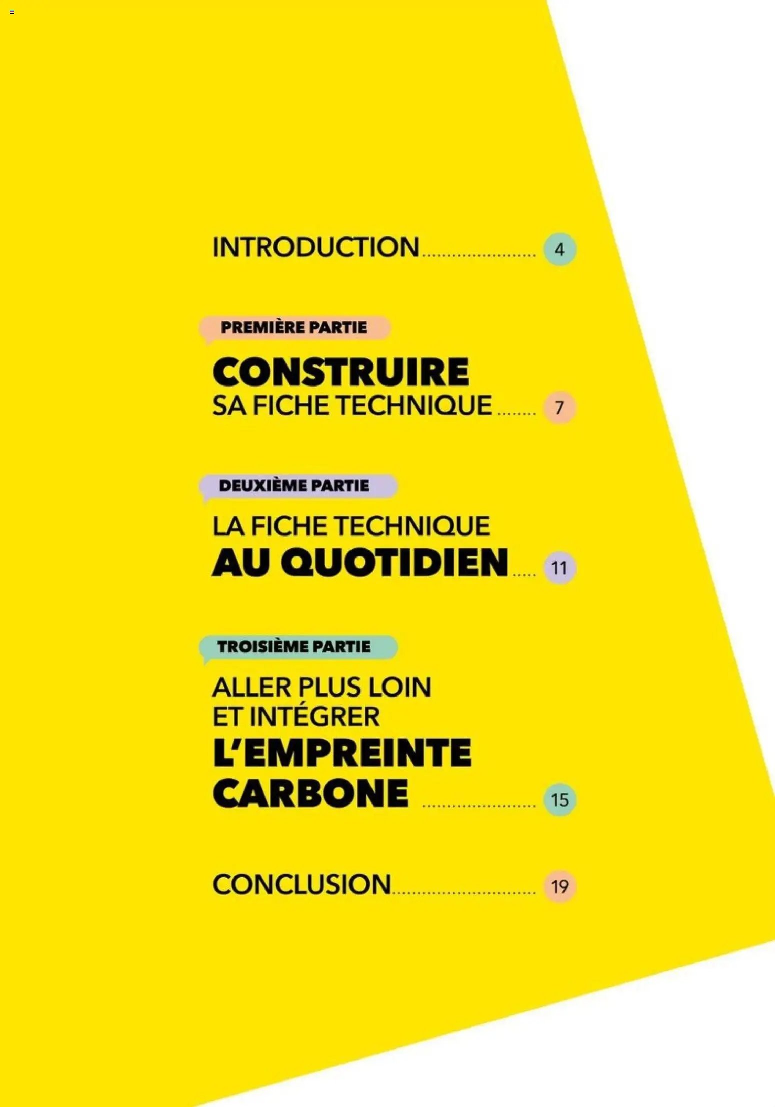METRO - La fiche technique - Pilotez votre carte et vos marges