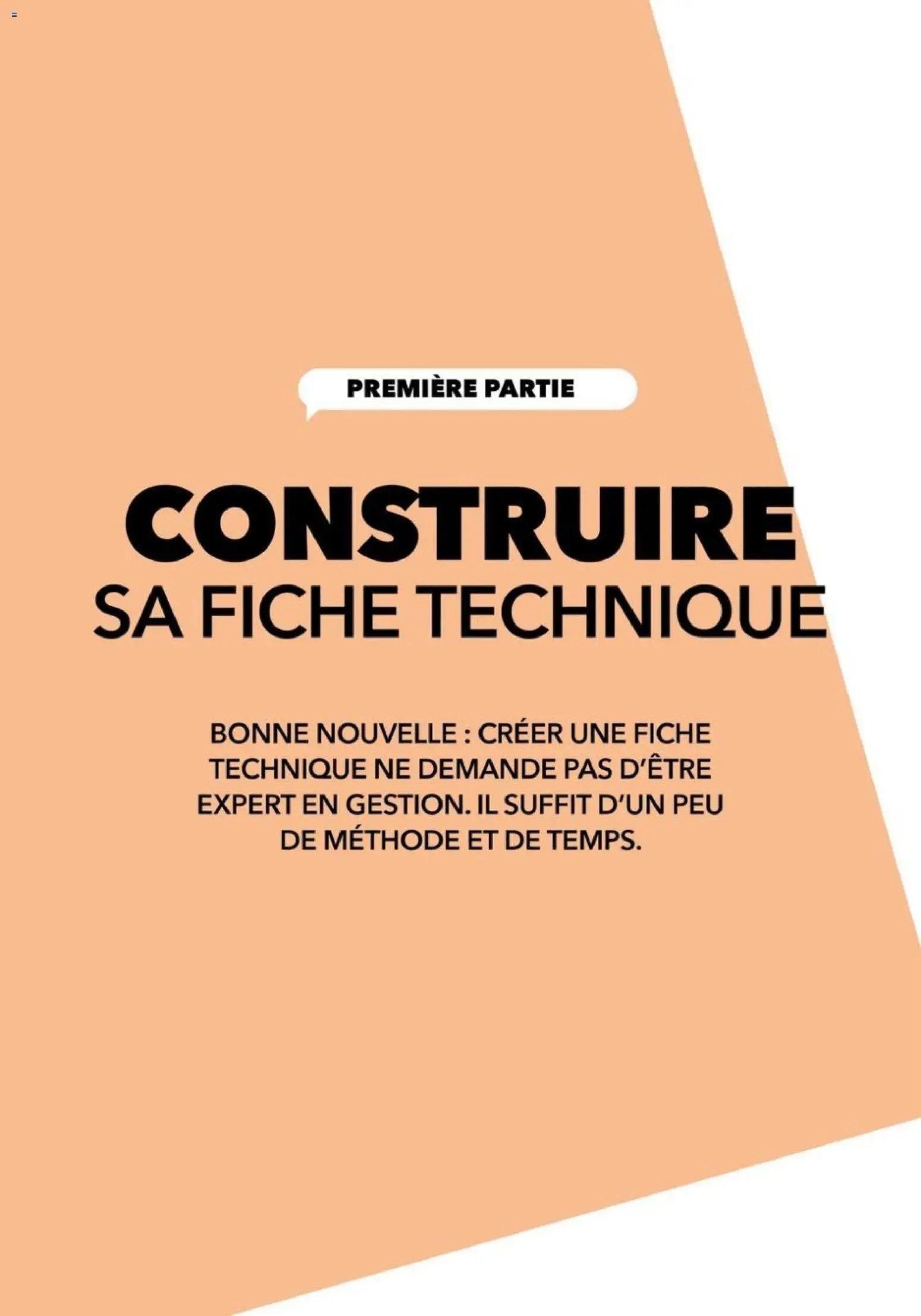 METRO - La fiche technique - Pilotez votre carte et vos marges