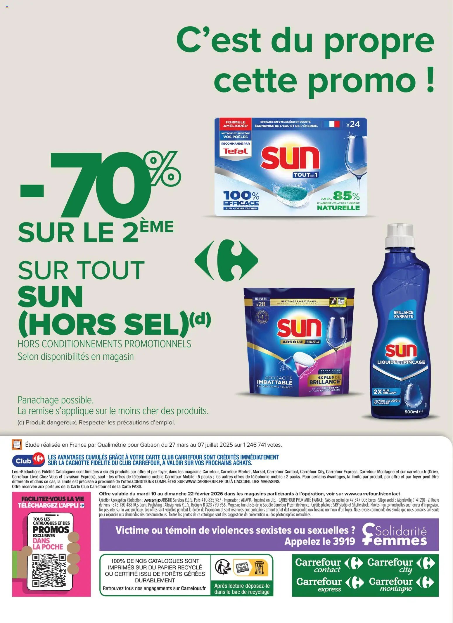 Carrefour City J'peux pas, j'ai promos