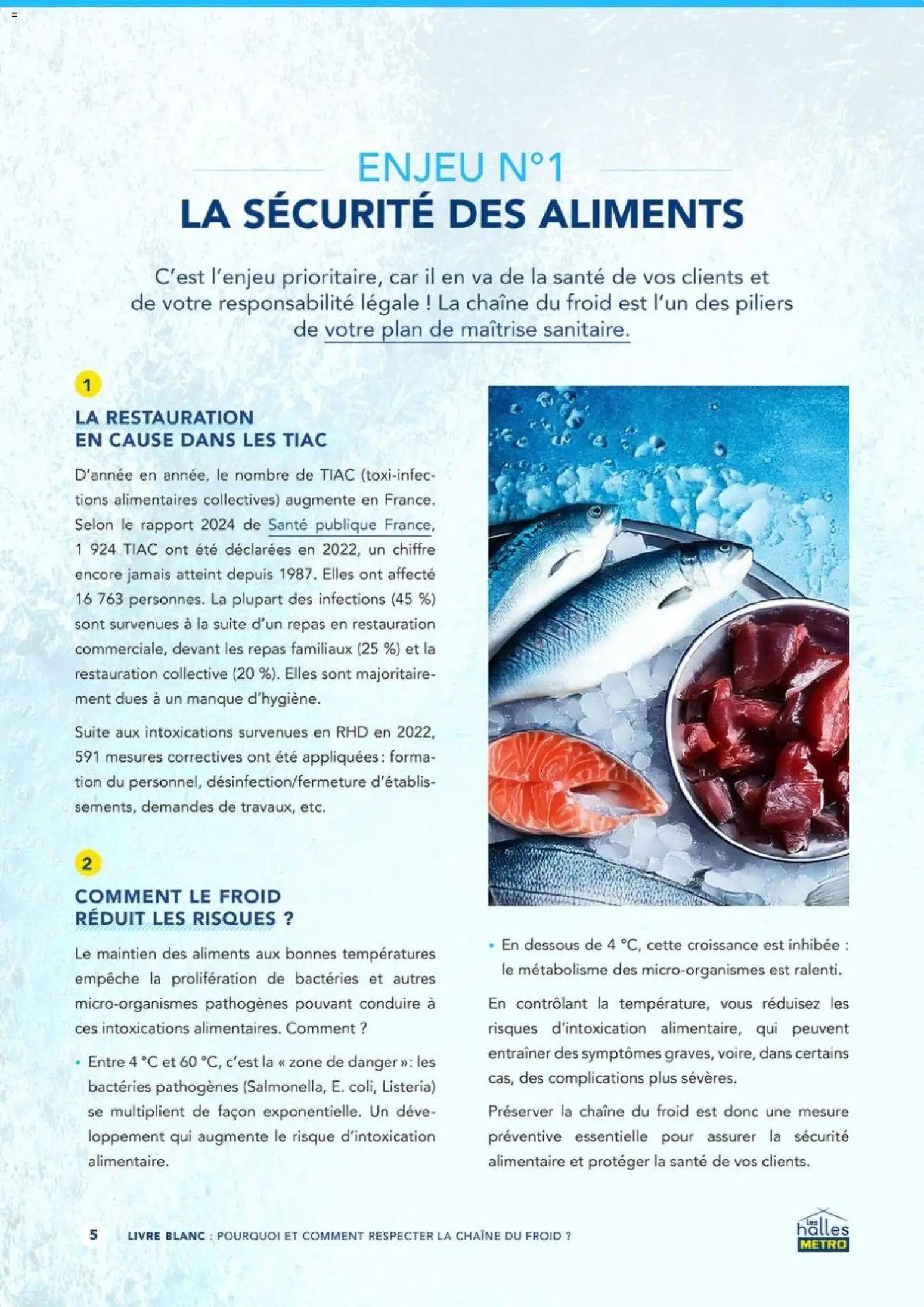METRO - Pourquoi et comment respecter la chaîne du froid