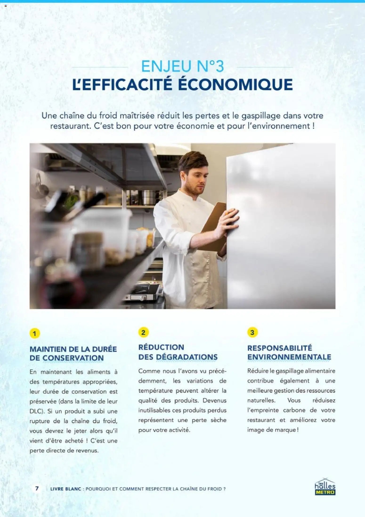 METRO - Pourquoi et comment respecter la chaîne du froid