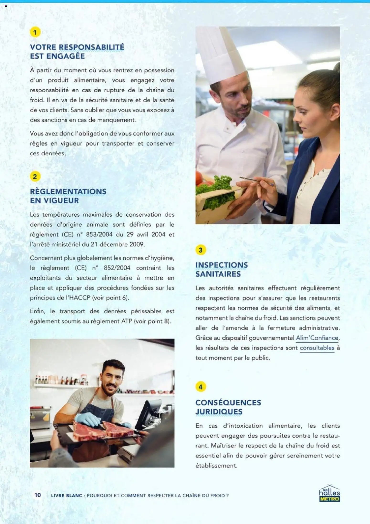 METRO - Pourquoi et comment respecter la chaîne du froid