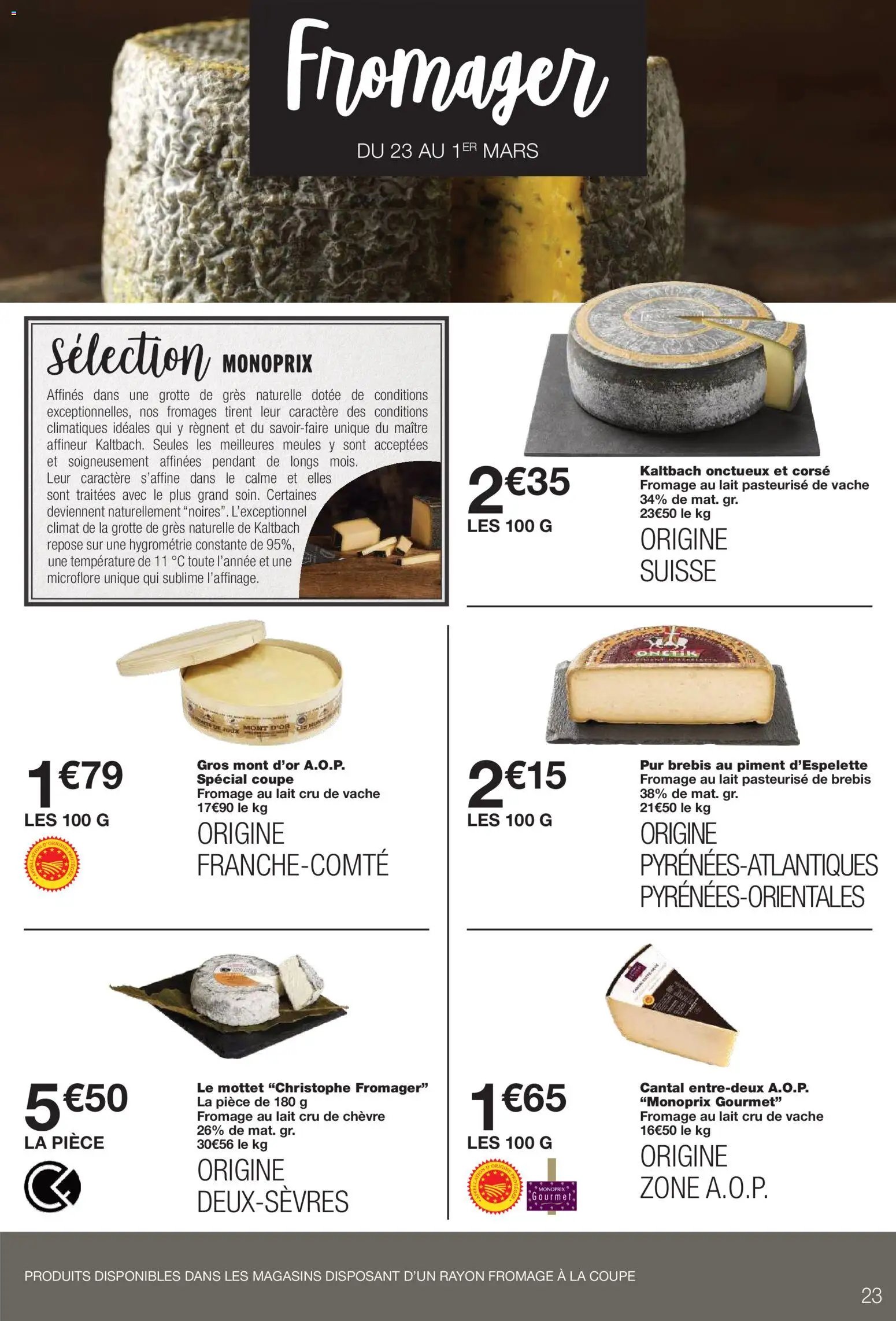 Monoprix catalogue