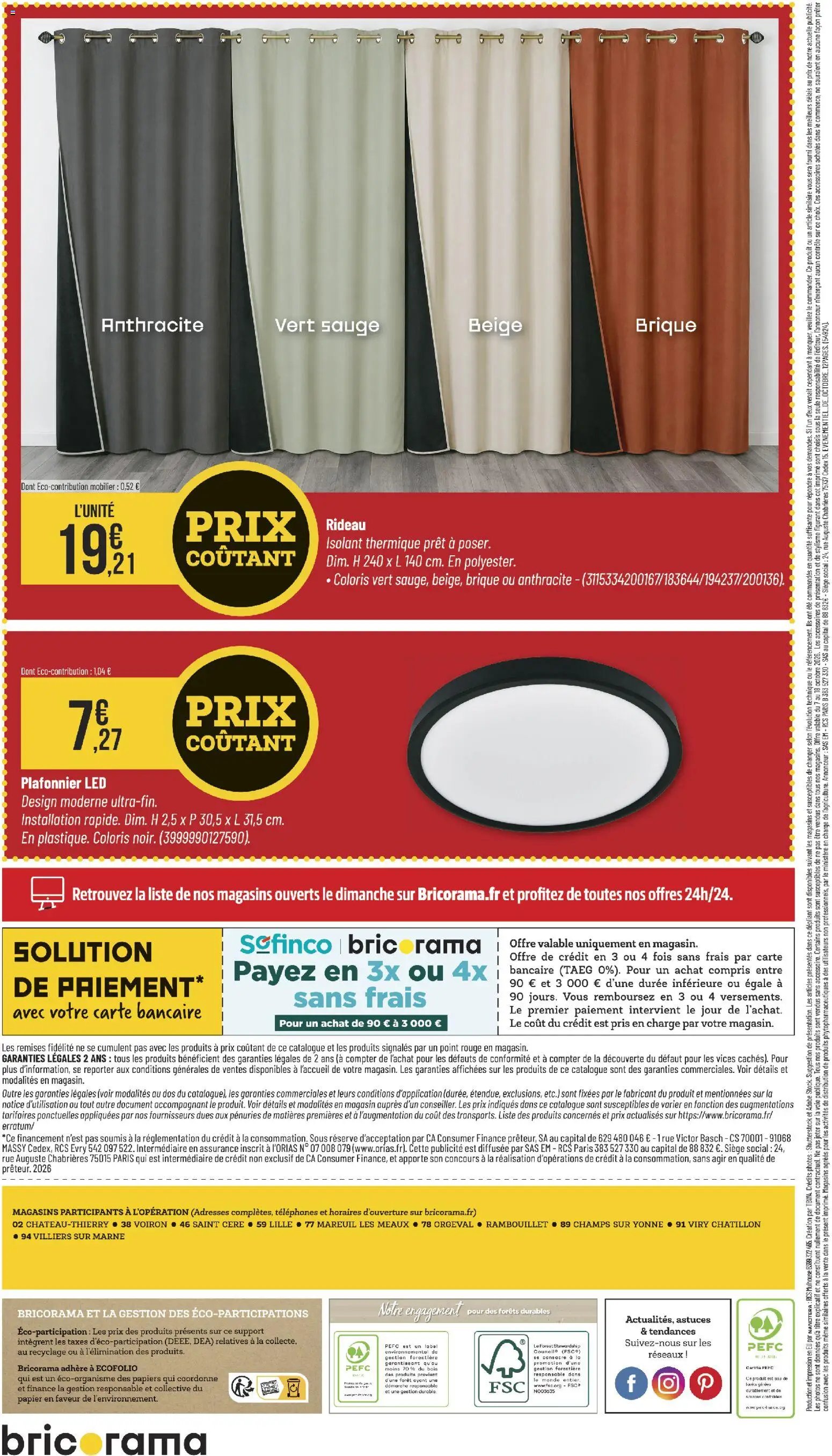 Bricorama catalogue