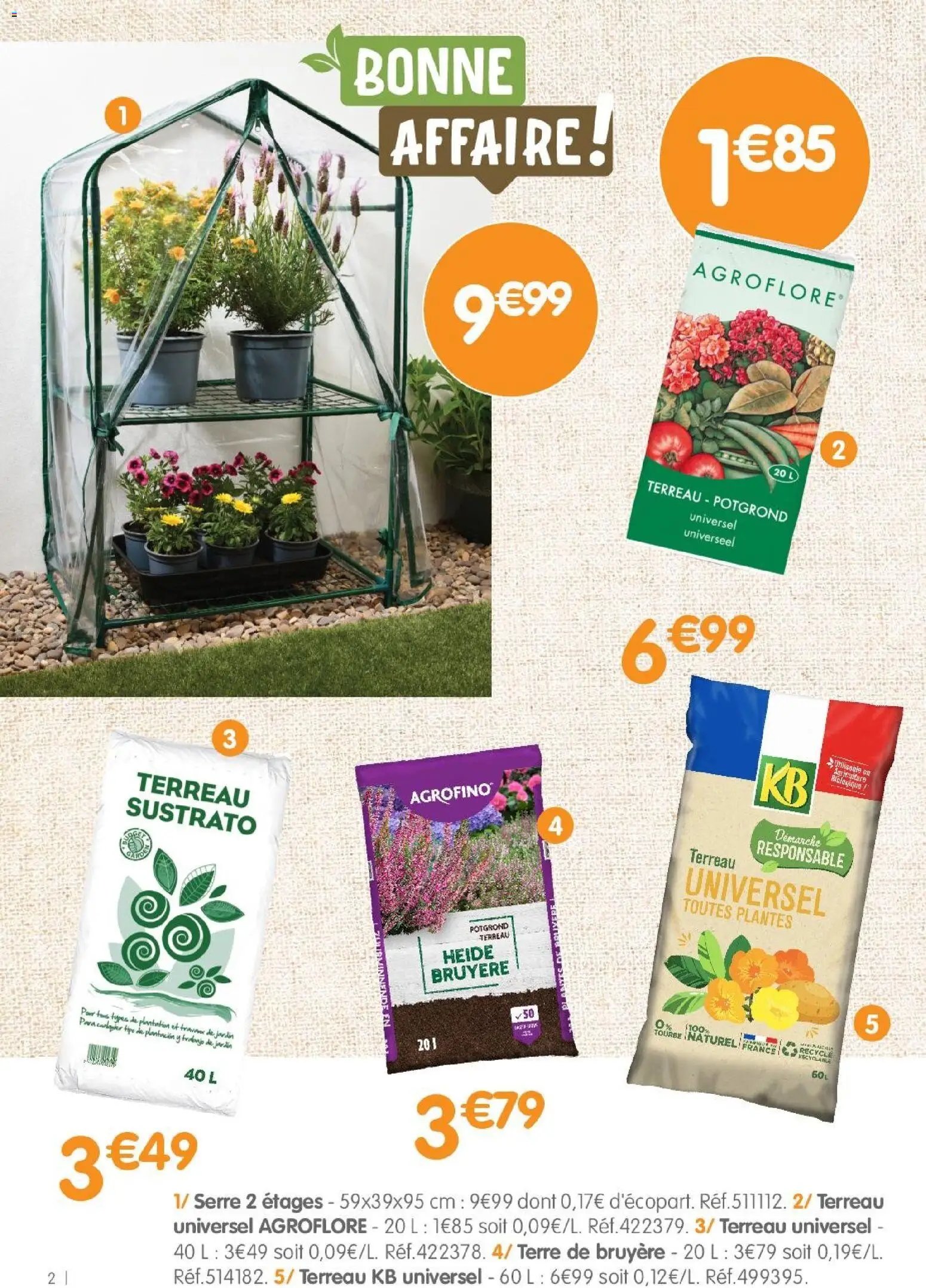 B&M - Catalogue Potager