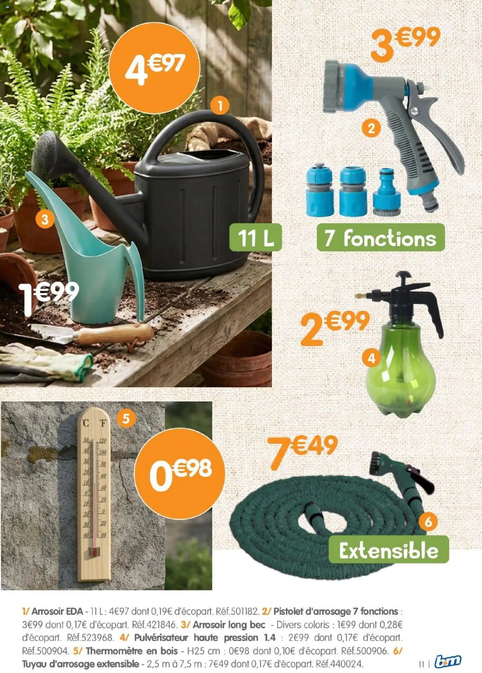 B&M - Catalogue Potager
