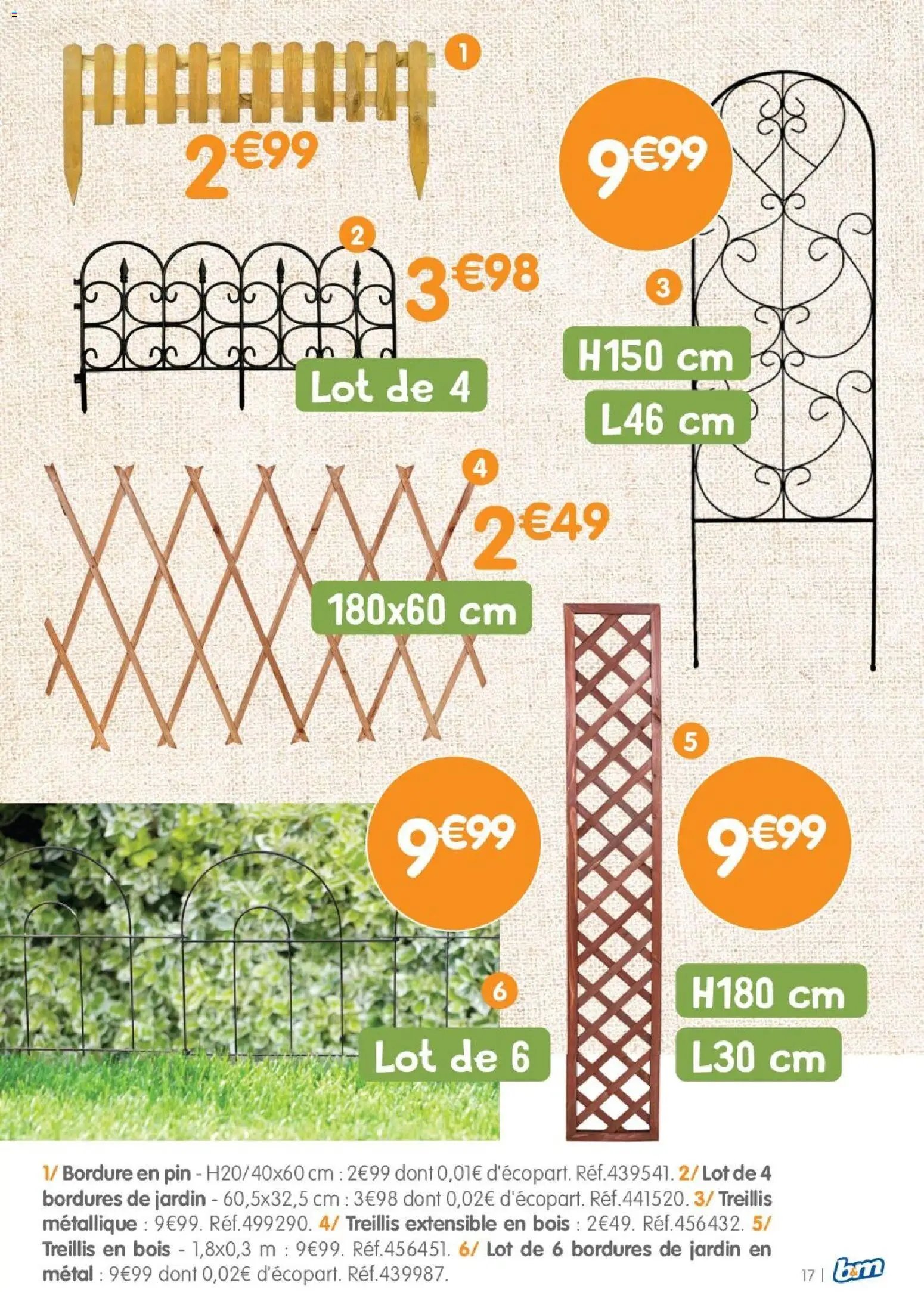 B&M - Catalogue Potager