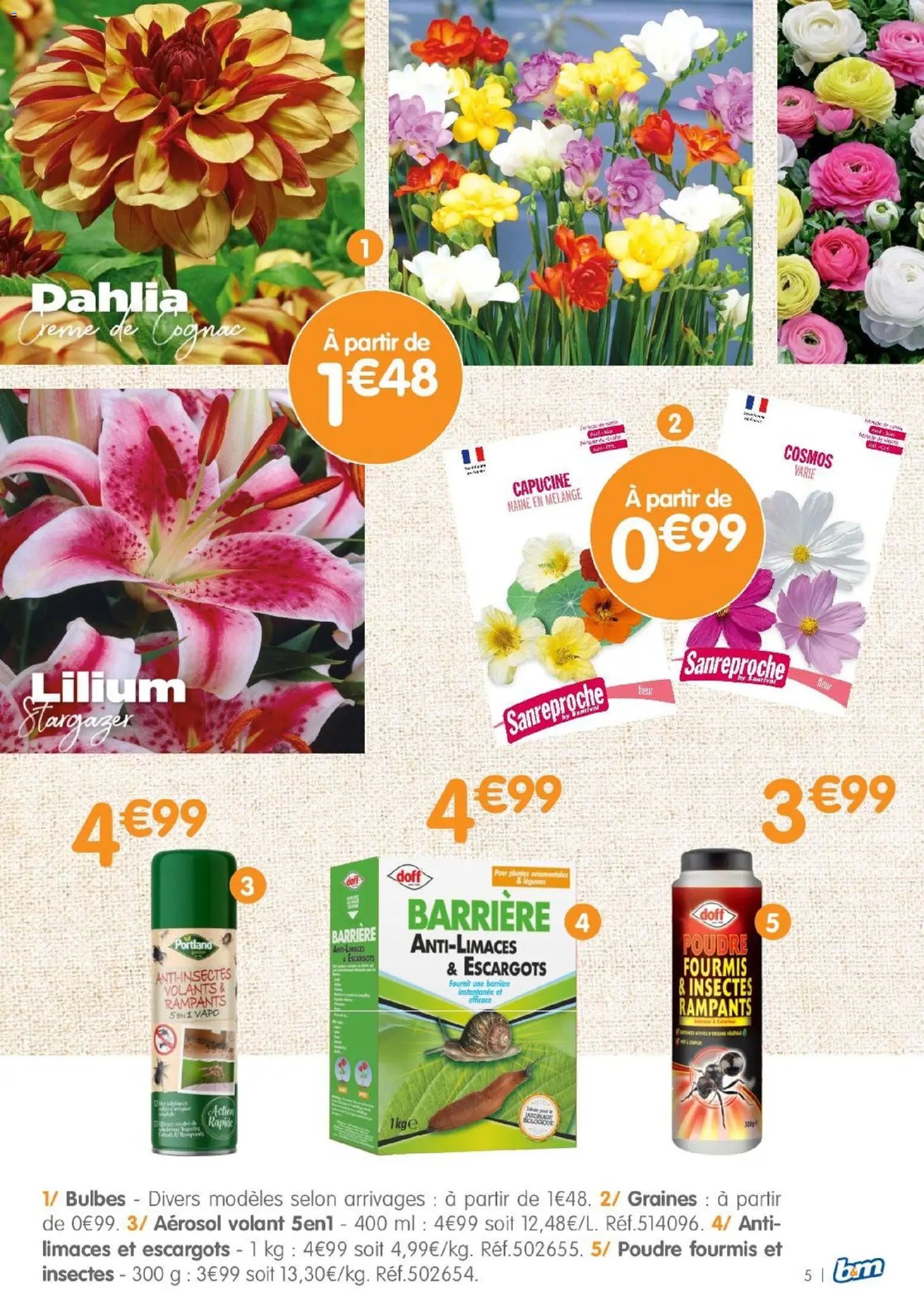 B&M - Catalogue Potager
