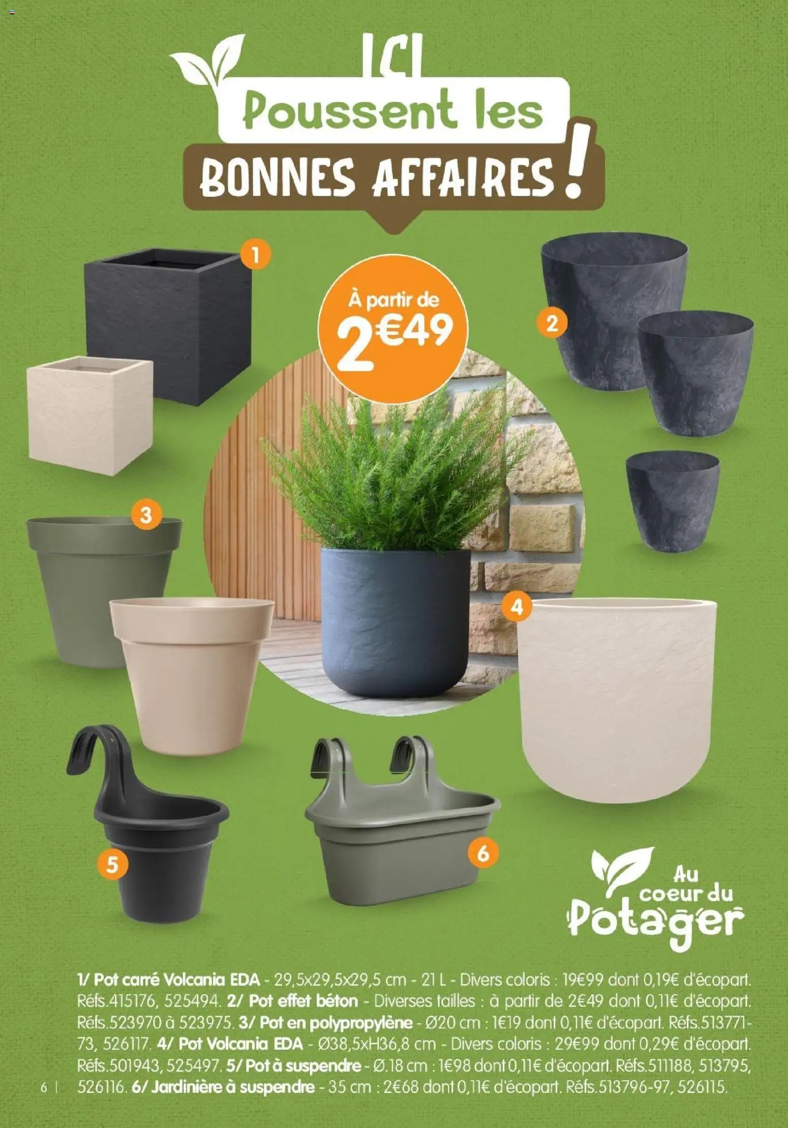 B&M - Catalogue Potager