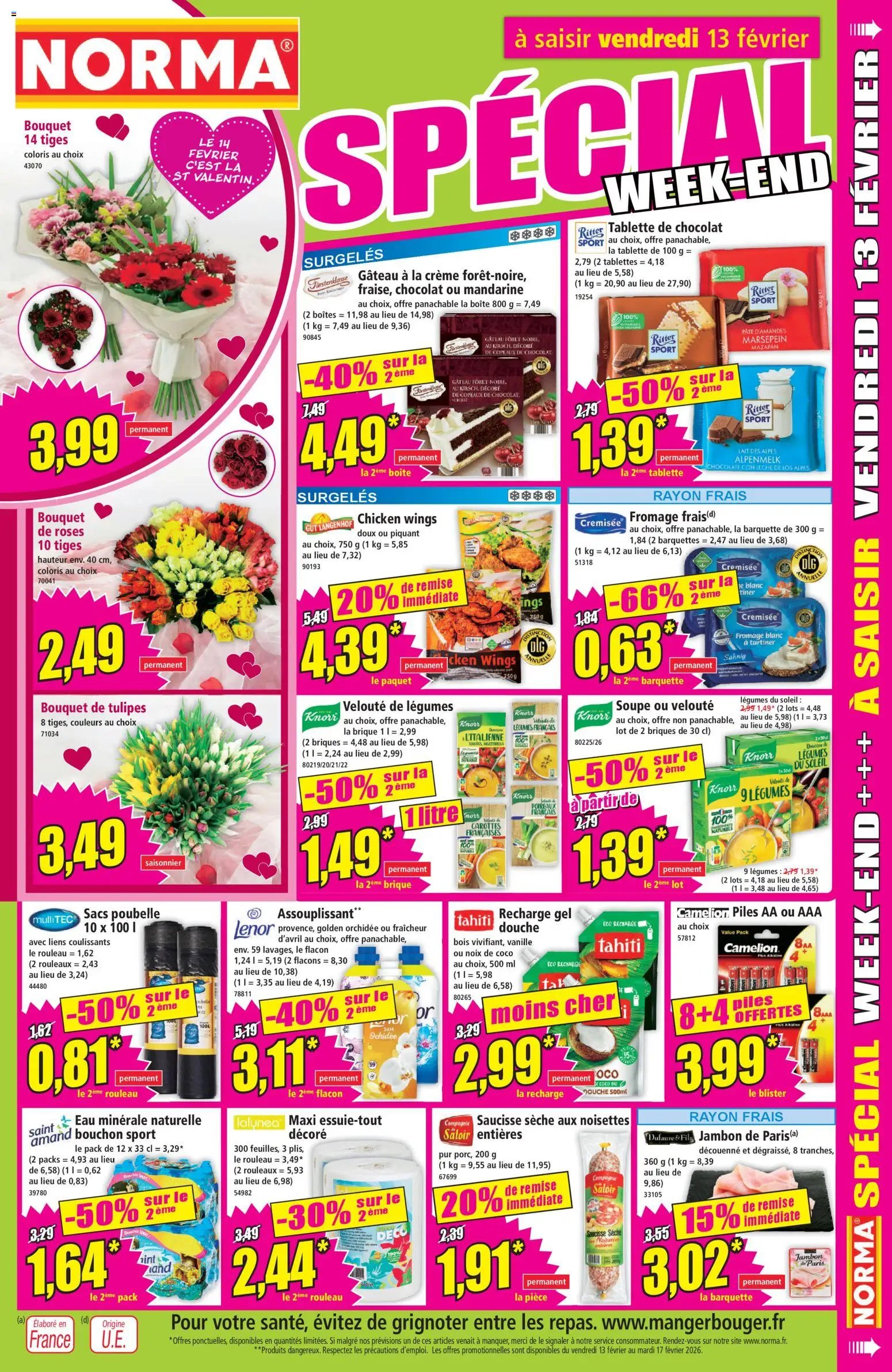 Norma catalogue (2026-02-11 - 2026-02-17)