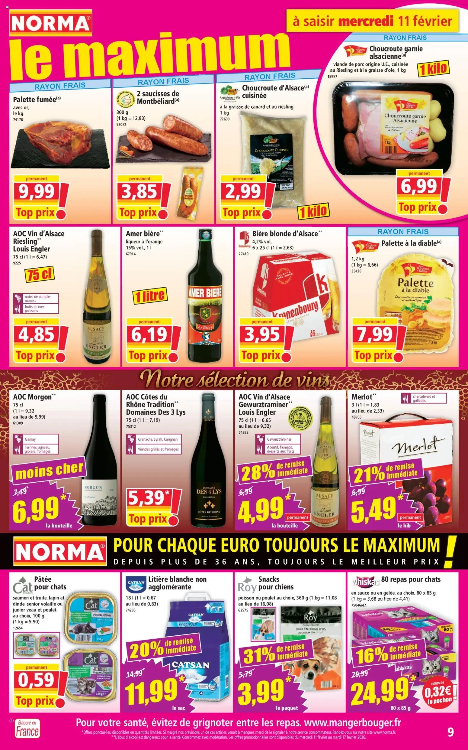 Norma catalogue (2026-02-11 - 2026-02-17)