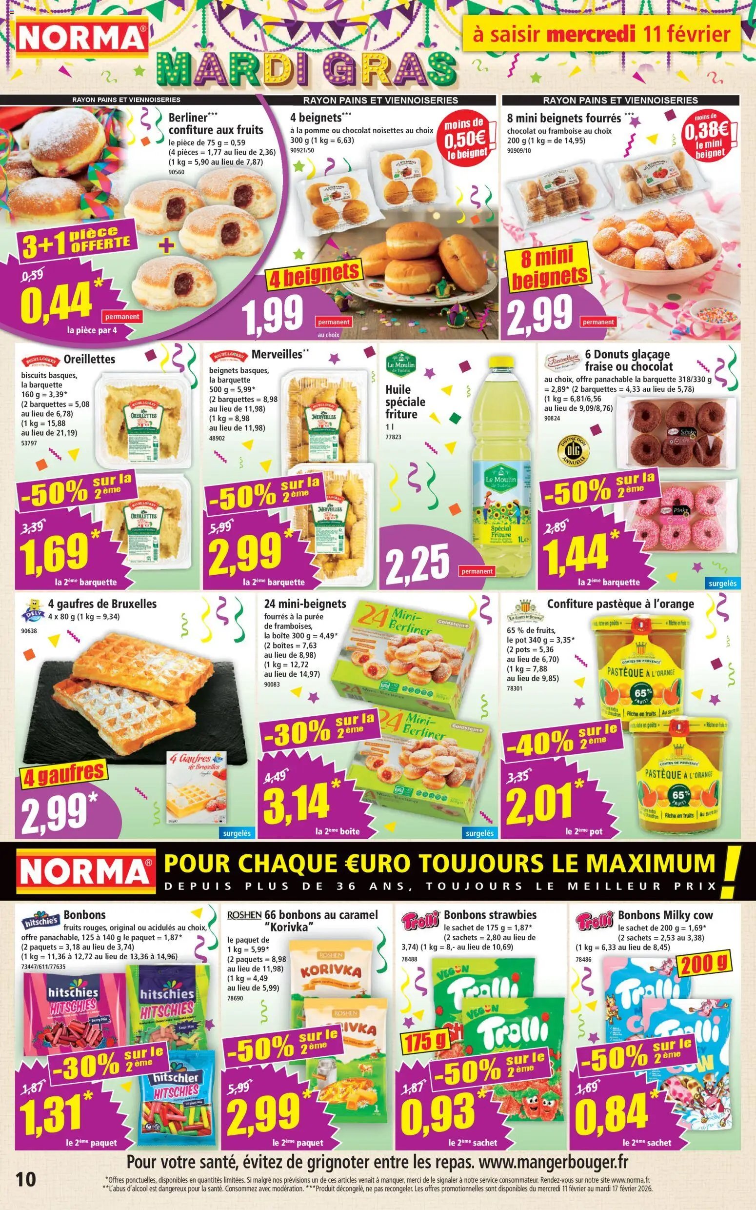 Norma catalogue (2026-02-11 - 2026-02-17)