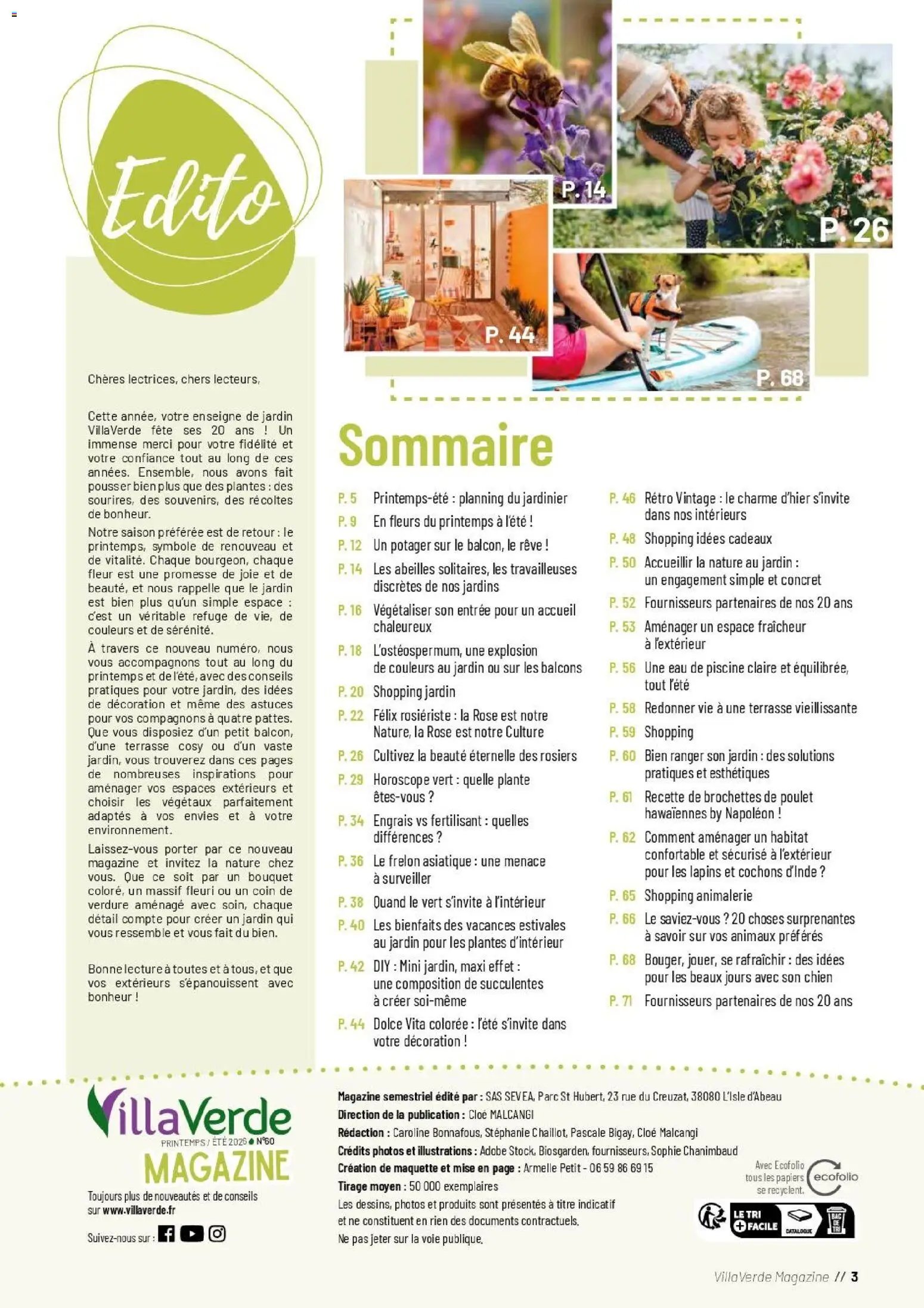 VillaVerde catalogue