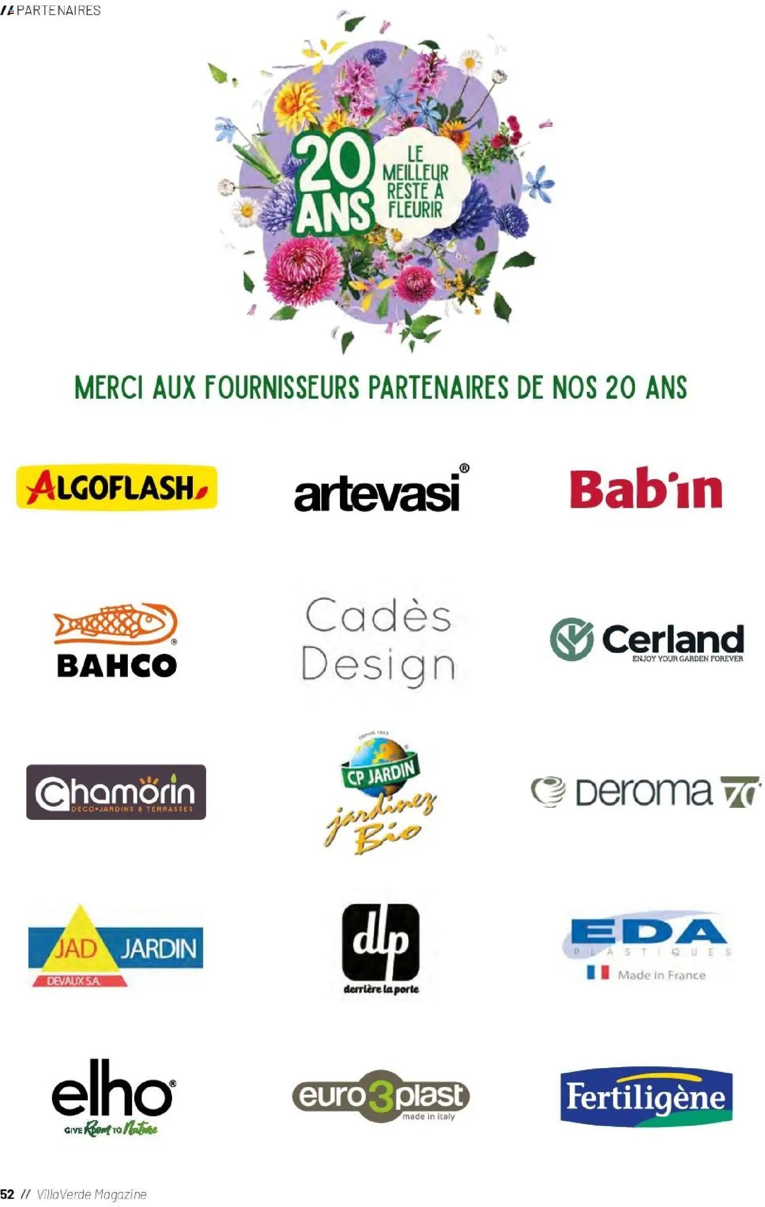 VillaVerde catalogue