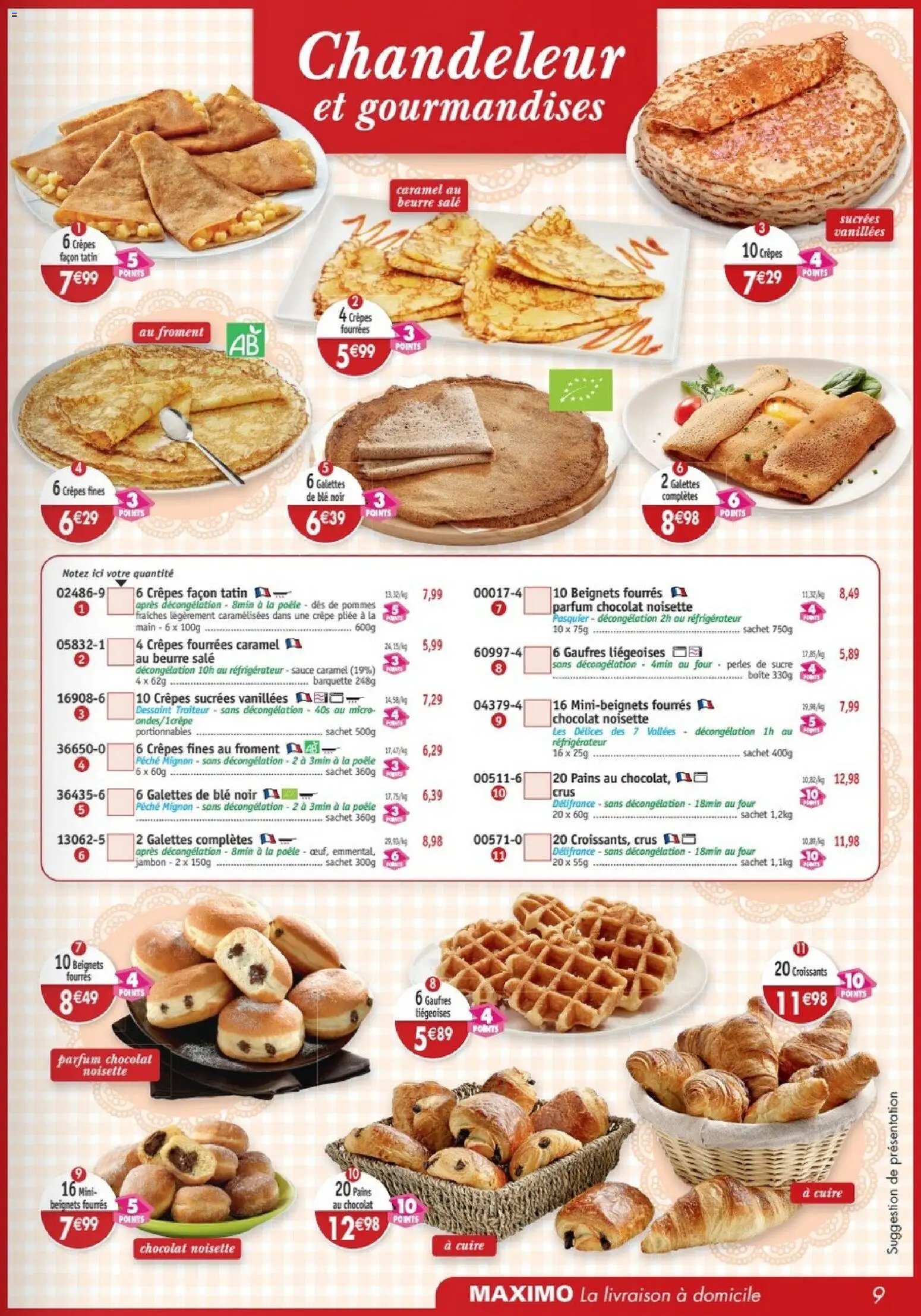 Maximo catalogue (2025-12-24 - 2026-01-22)