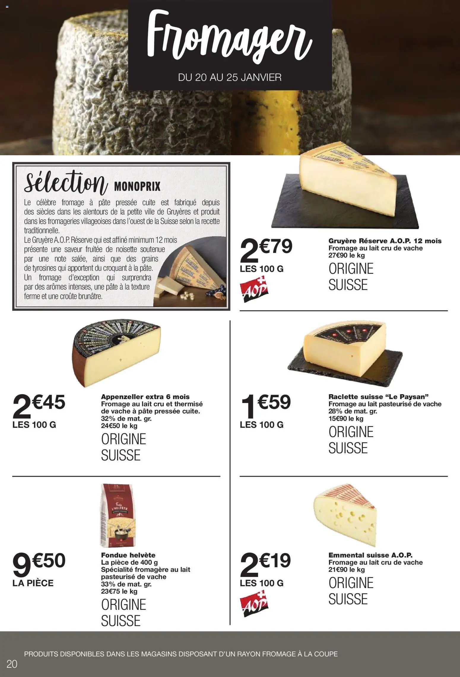 Monoprix catalogue