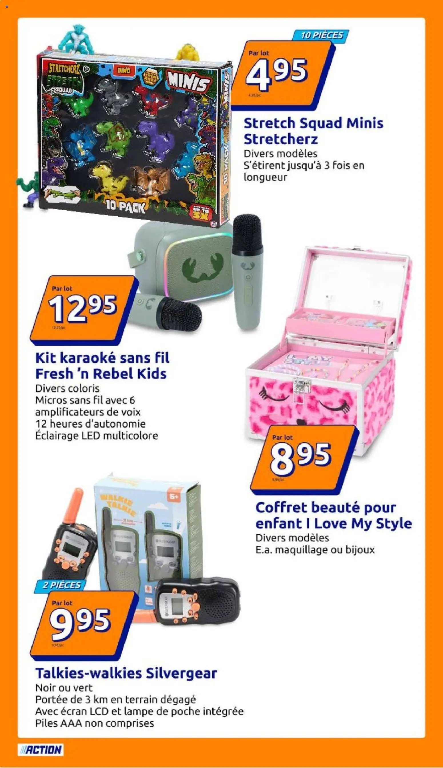 Action catalogue de la semaine 50