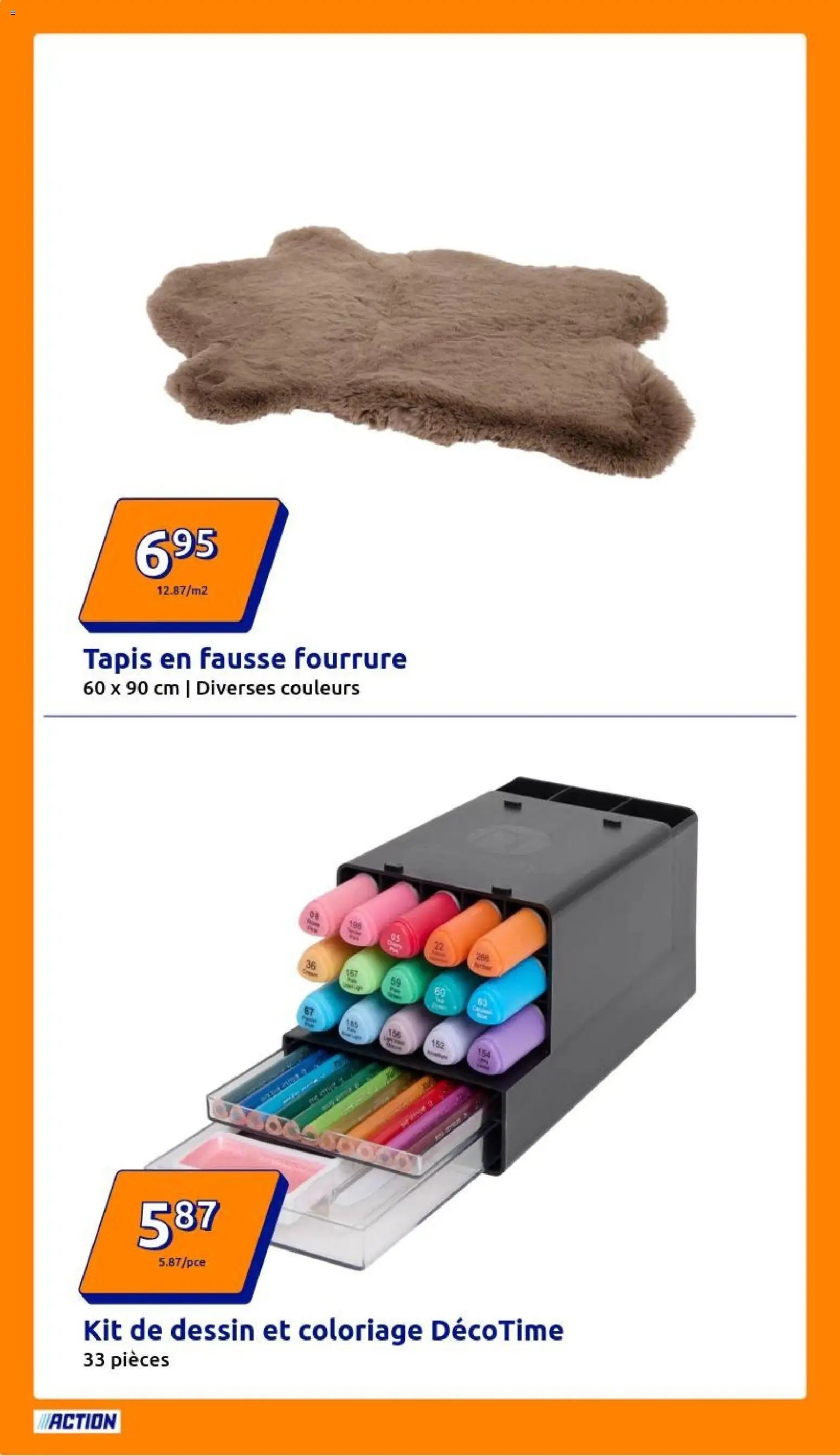 Action catalogue de la semaine 50